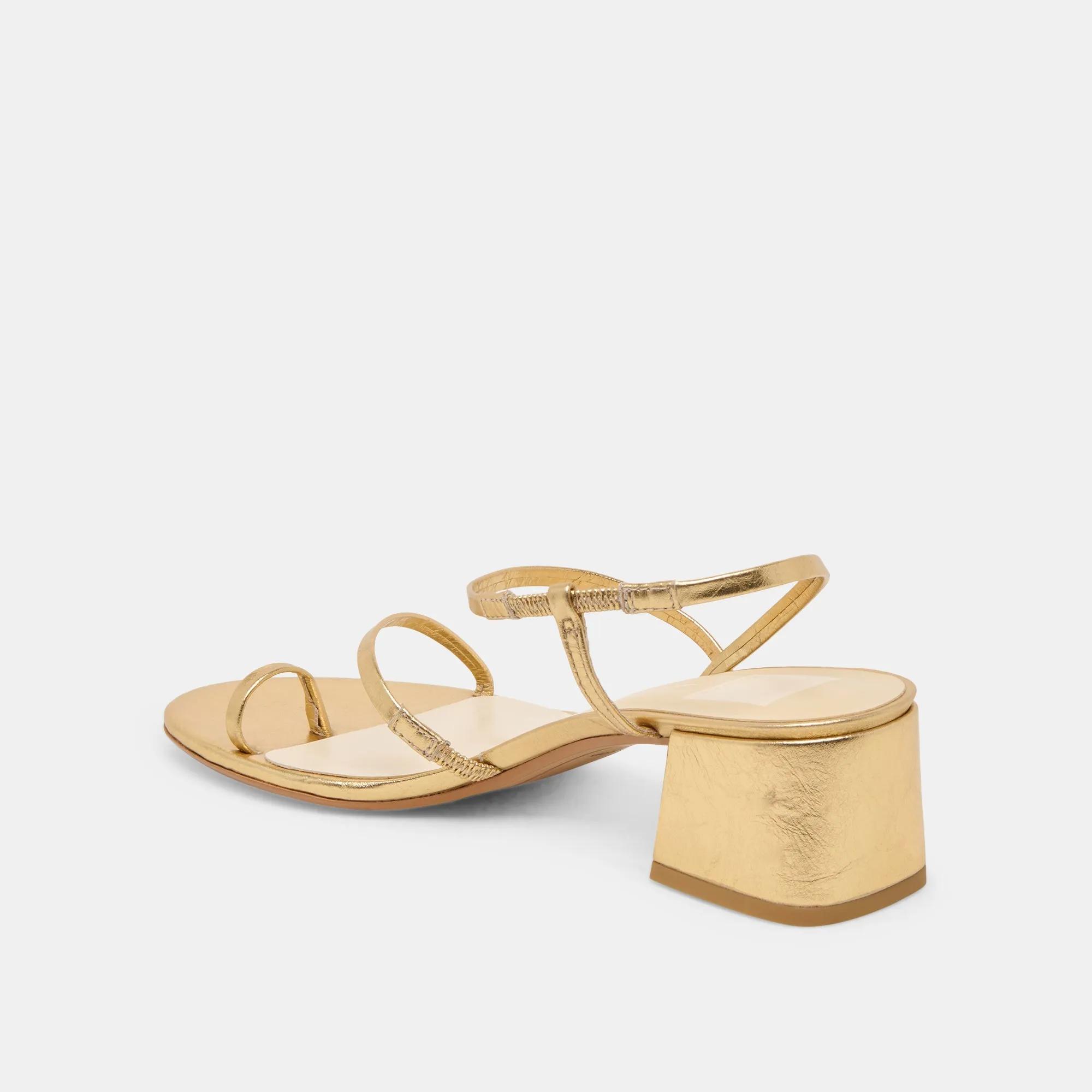 TRINI HEELS GOLD LEATHER sold by Dolce Vita product image thumbnail 5