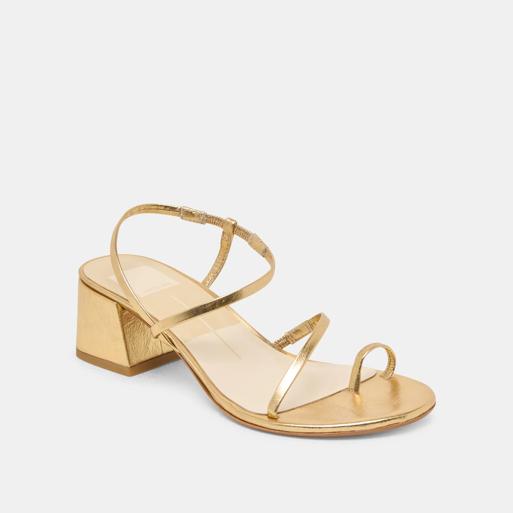 TRINI HEELS GOLD LEATHER sold by Dolce Vita product image thumbnail 2