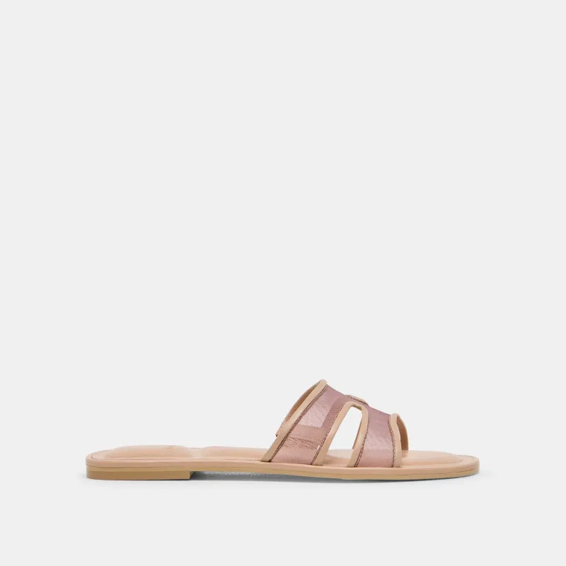 FLORI SANDALS LIGHT TAN MESH sold by Dolce Vita