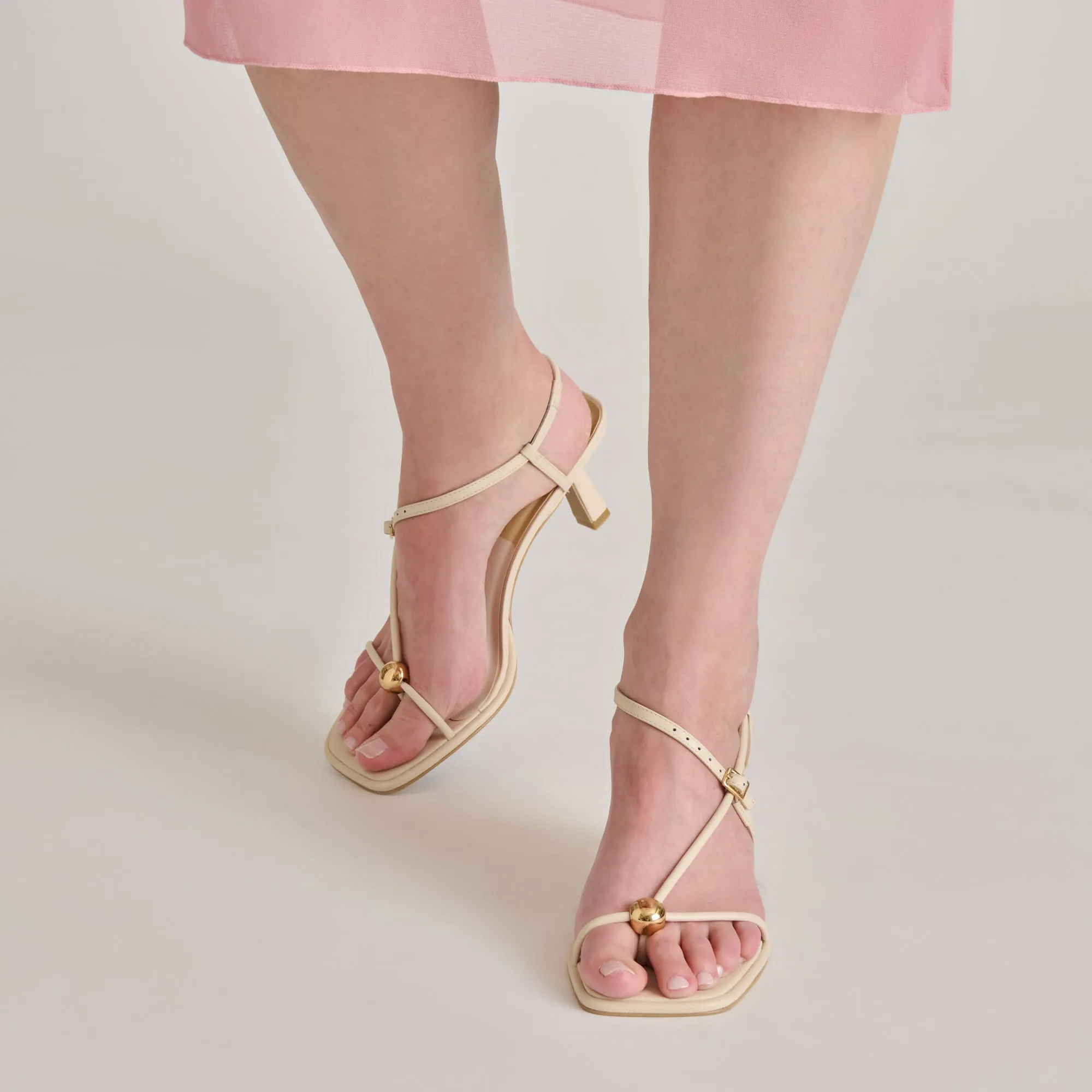 MYLEE HEELS CREME LEATHER sold by Dolce Vita product image thumbnail 2