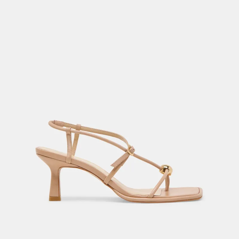 MYLEE HEELS LIGHT TAN LEATHER sold by Dolce Vita