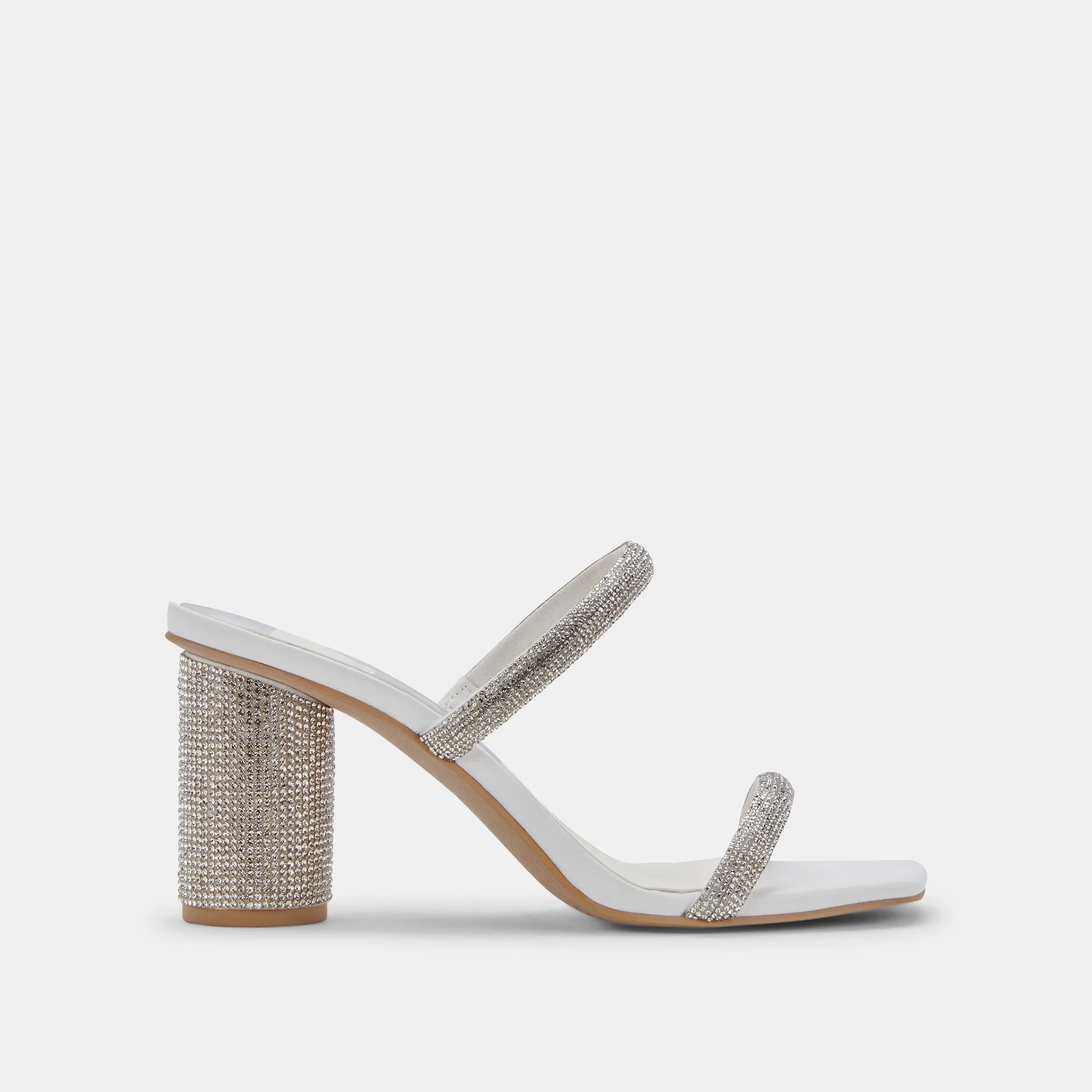 NOLES RHINESTONE HEELS CRYSTAL RHINESTONE - re:vita sold by Dolce Vita