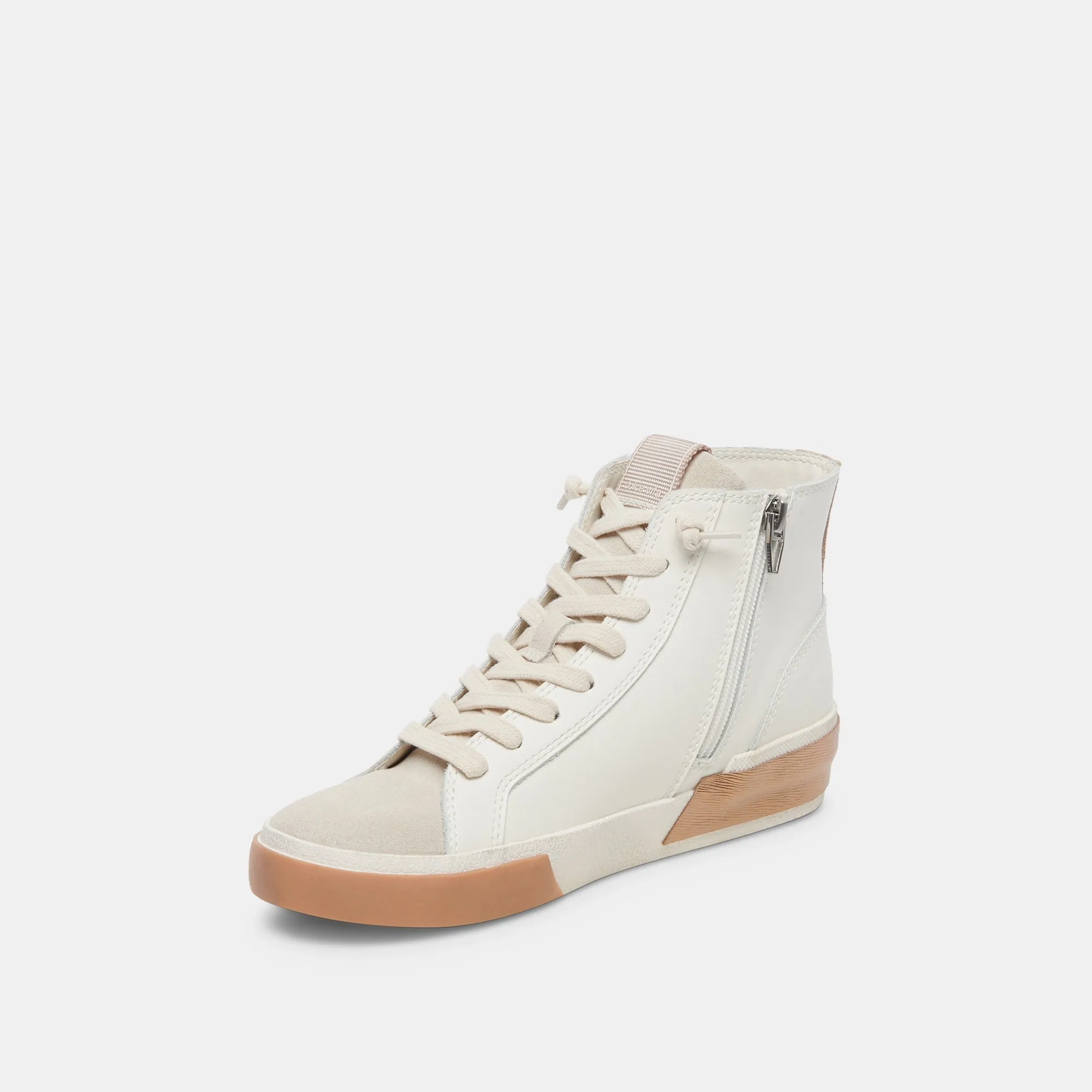 ZOHARA SNEAKERS WHITE TAN LEATHER - re:vita sold by Dolce Vita product image thumbnail 5
