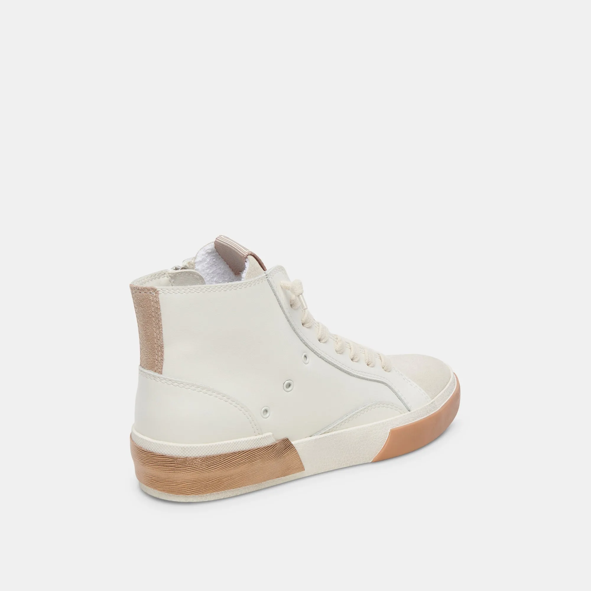 ZOHARA SNEAKERS WHITE TAN LEATHER - re:vita sold by Dolce Vita product image thumbnail 4