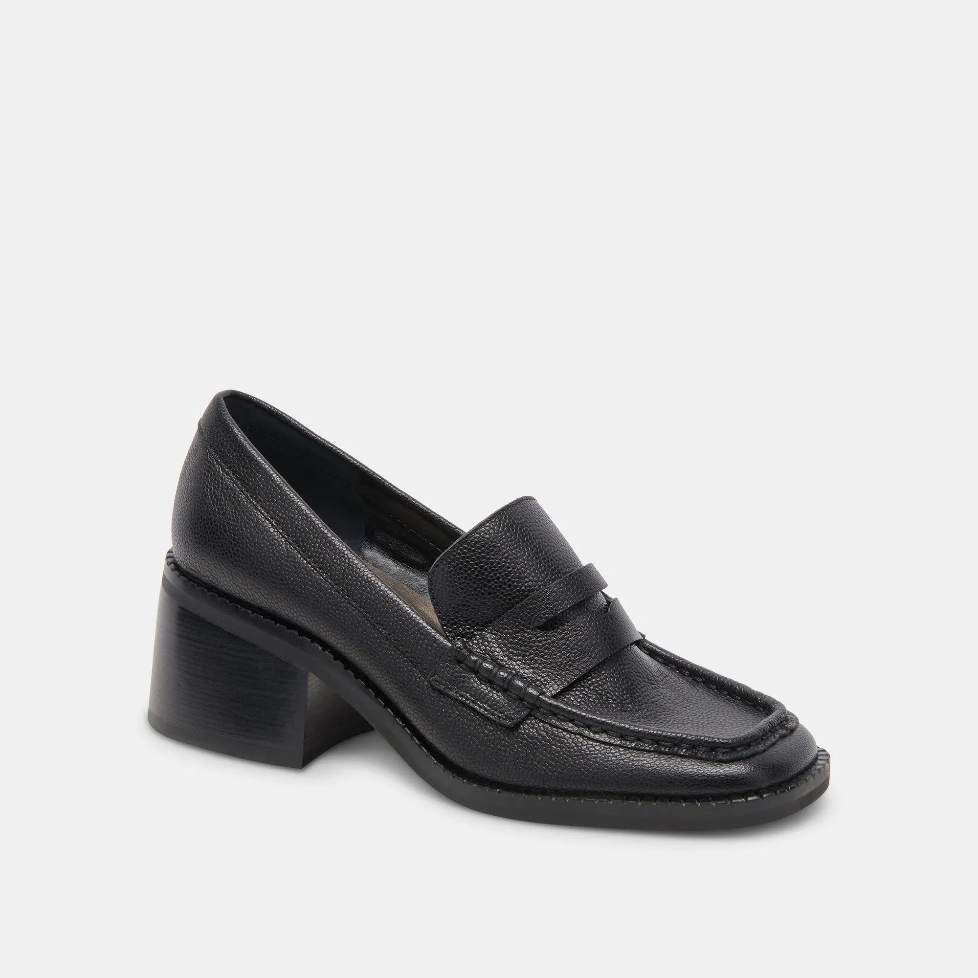 TALIE LOAFERS ONYX EMBOSSED LEATHER - re:vita sold by Dolce Vita product image thumbnail 3