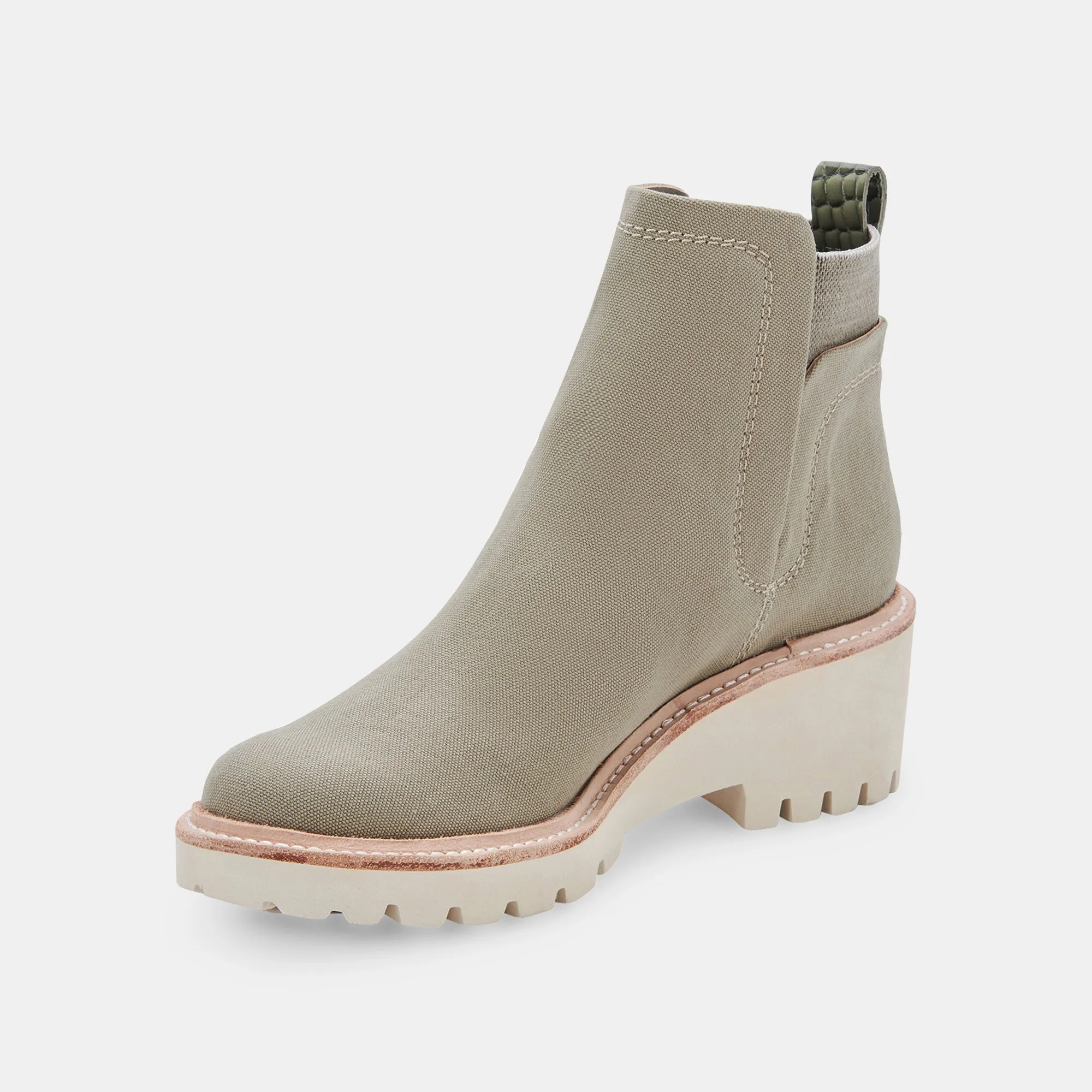 HUEY BOOTIES SAGE CANVAS - re:vita sold by Dolce Vita product image thumbnail 4