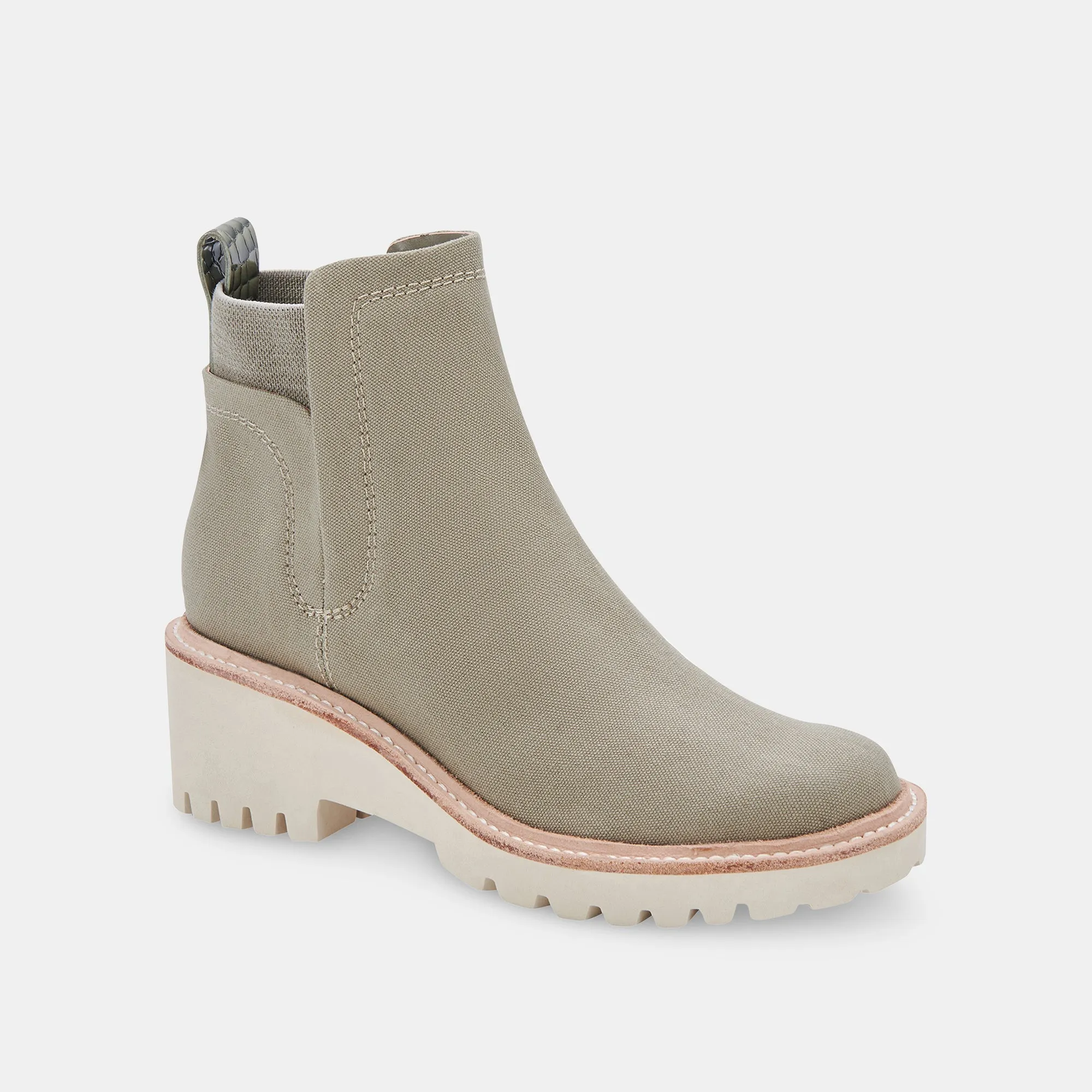 HUEY BOOTIES SAGE CANVAS - re:vita sold by Dolce Vita product image thumbnail 2