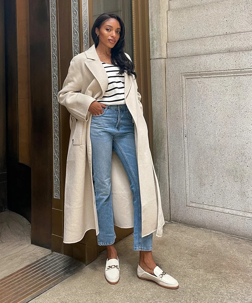 REIGN FLATS IVORY LEATHER - re:vita sold by Dolce Vita product image thumbnail 2