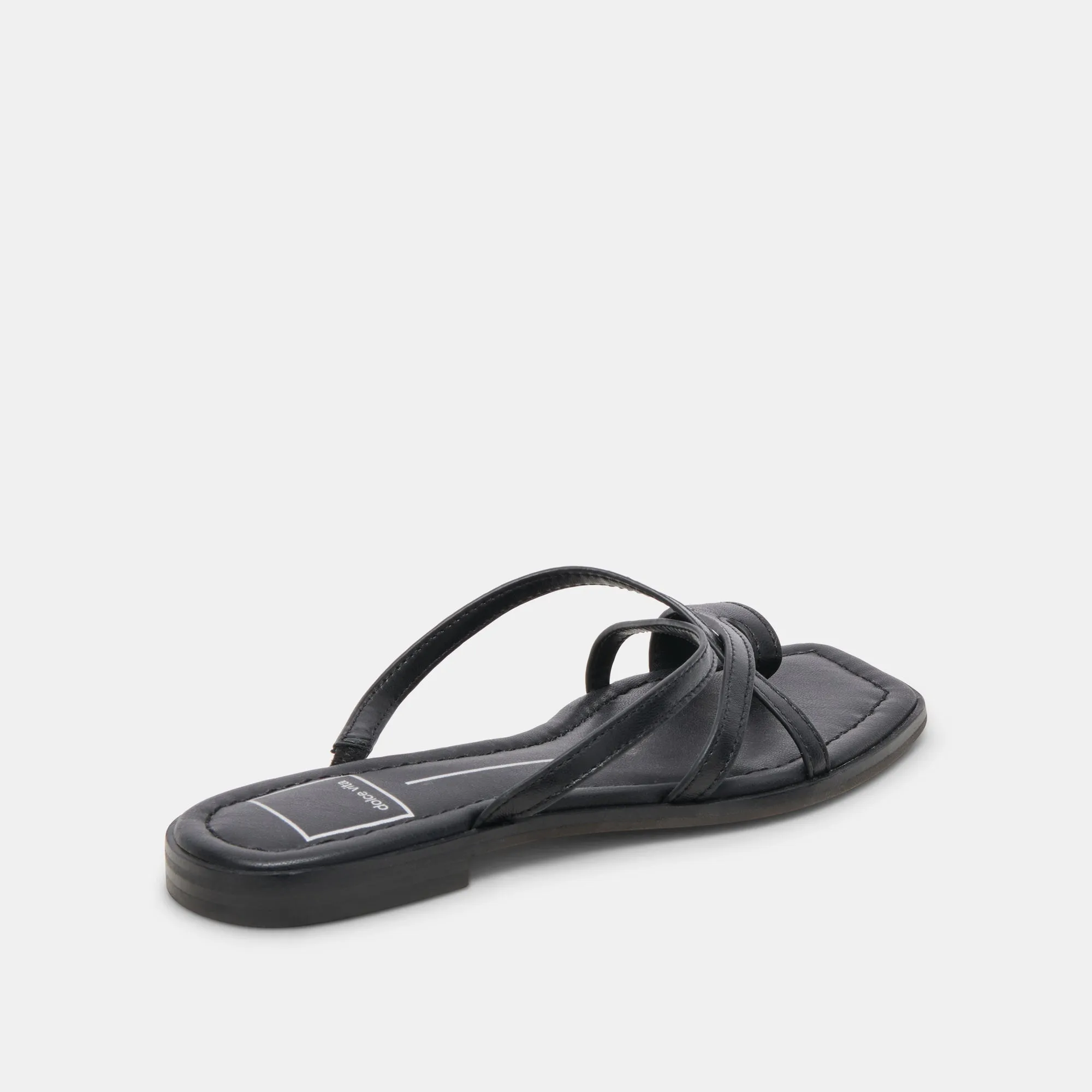 INDIGO SANDALS BLACK LEATHER - re:vita sold by Dolce Vita product image thumbnail 3