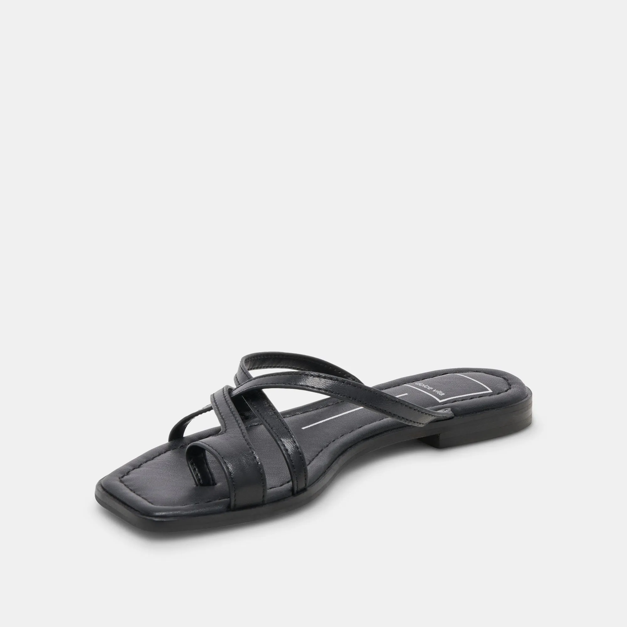 INDIGO SANDALS BLACK LEATHER - re:vita sold by Dolce Vita product image thumbnail 4