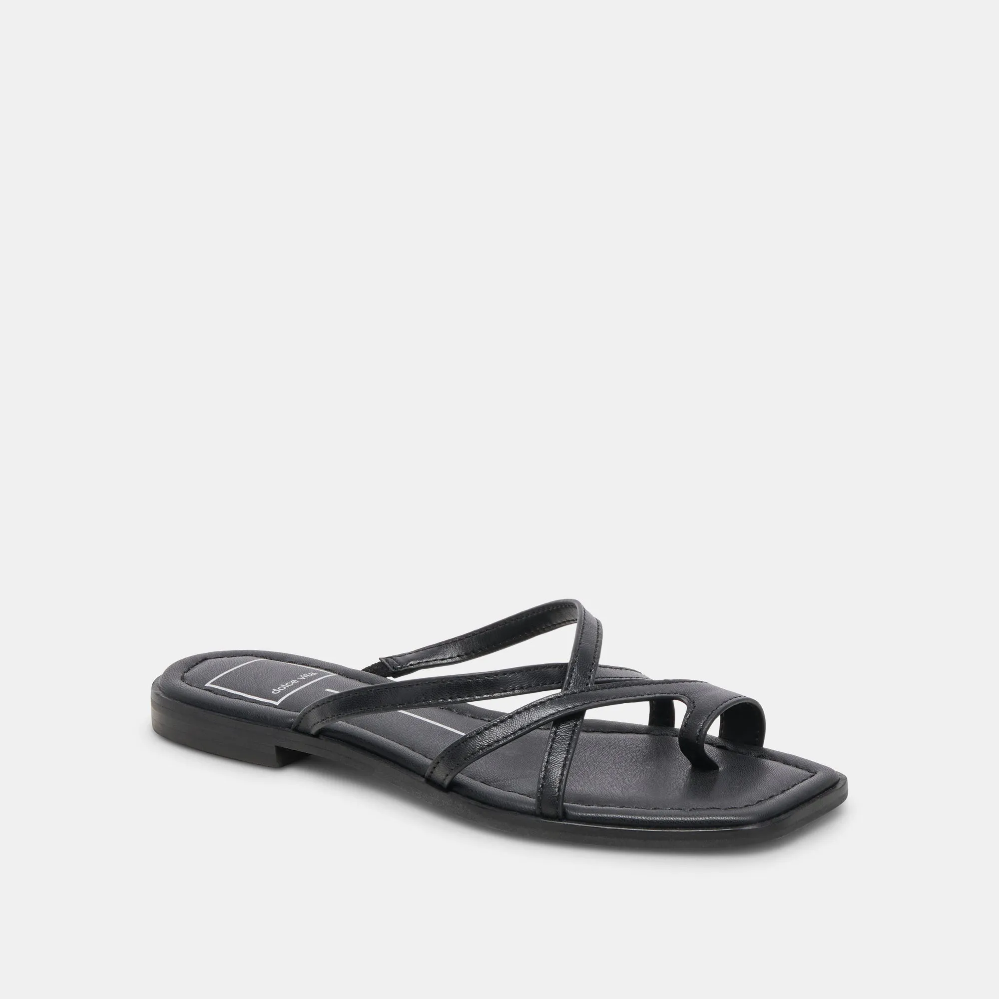 INDIGO SANDALS BLACK LEATHER - re:vita sold by Dolce Vita product image thumbnail 2
