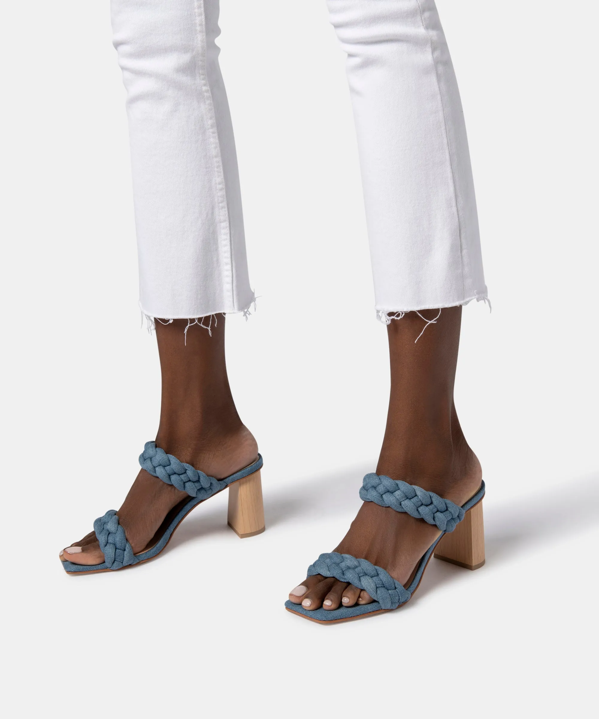 PAILY HEELS DK BLUE DENIM - re:vita sold by Dolce Vita product image thumbnail 2