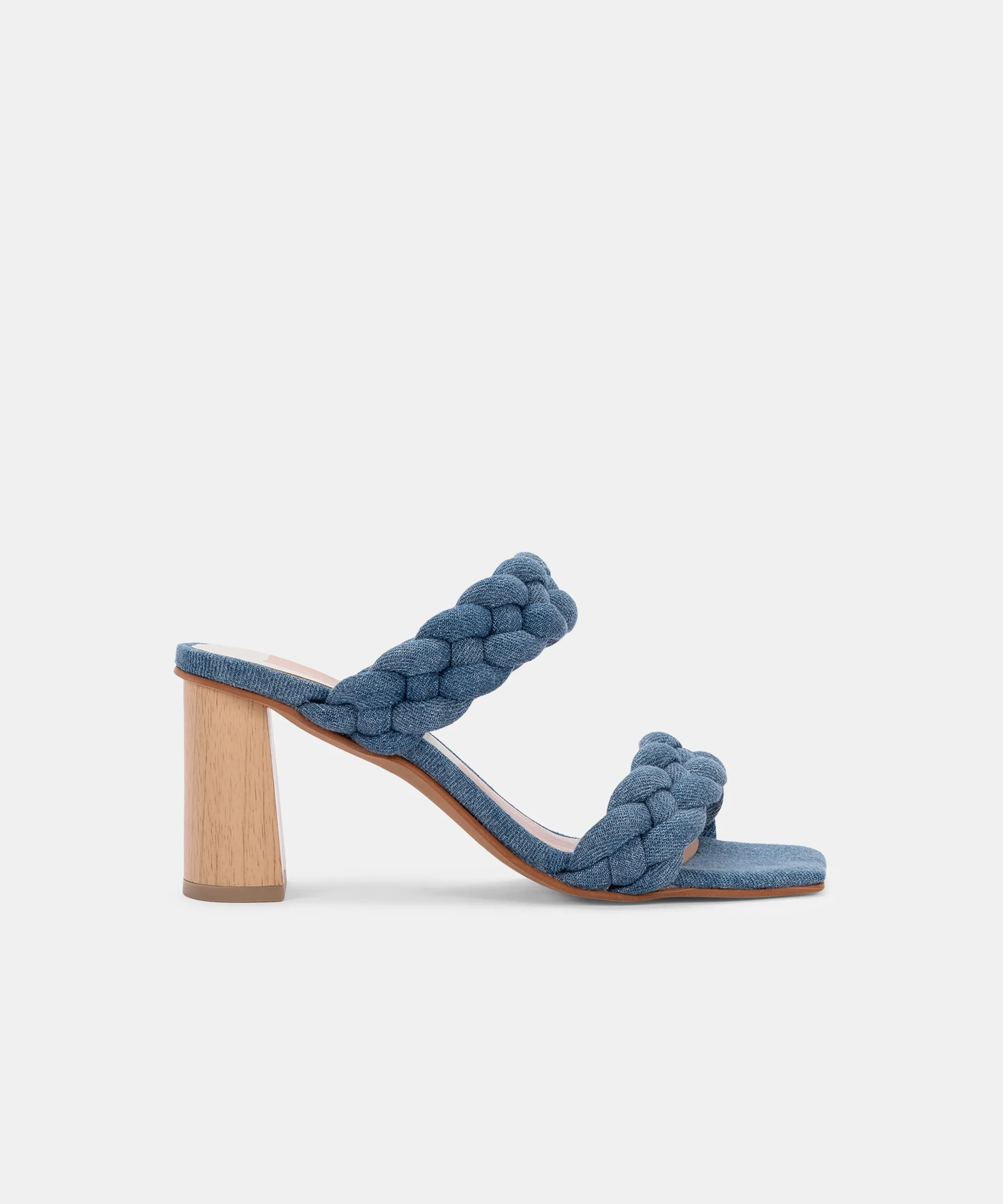 PAILY HEELS DK BLUE DENIM - re:vita sold by Dolce Vita