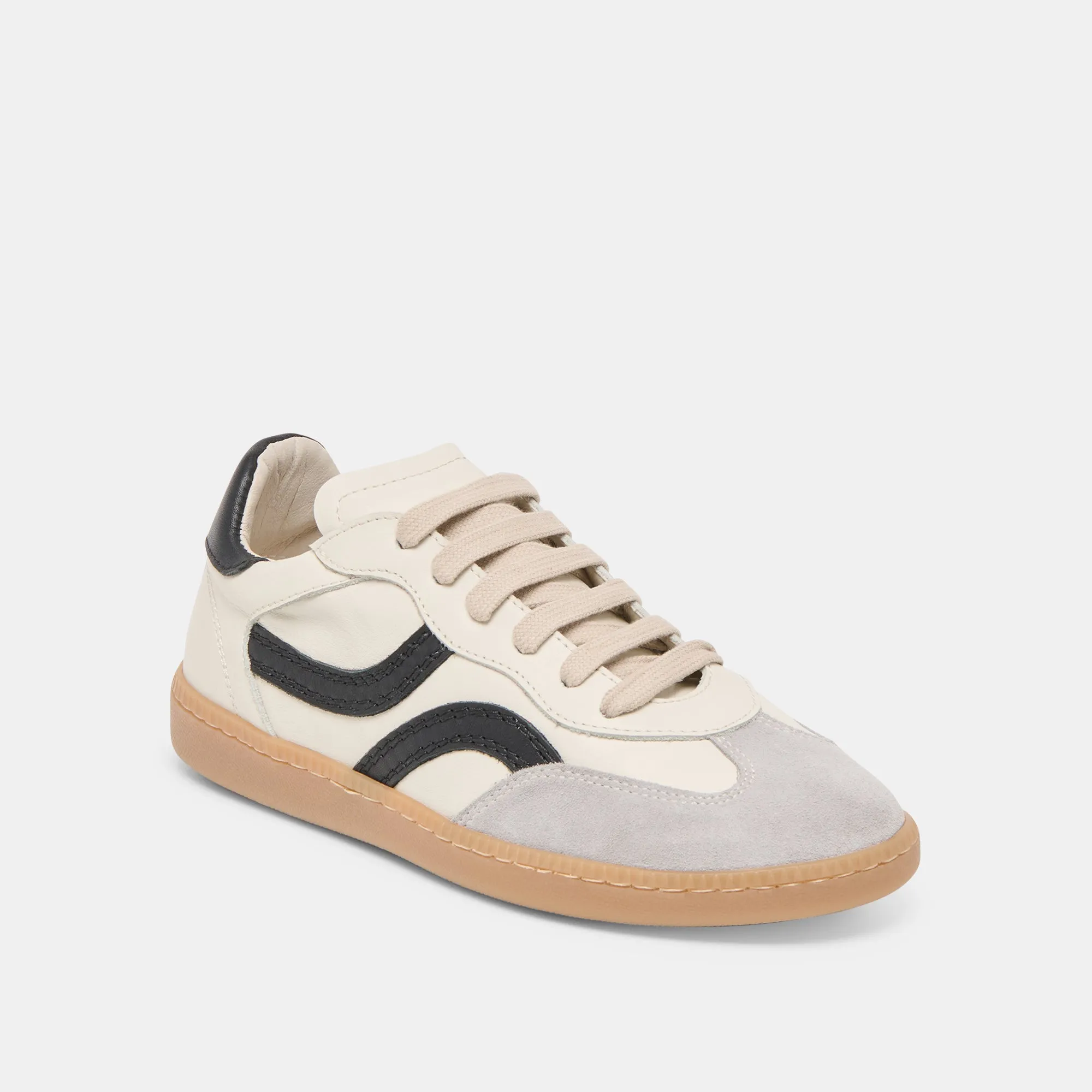 REBEL SNEAKERS WHITE BLACK LEATHER sold by Dolce Vita product image thumbnail 2