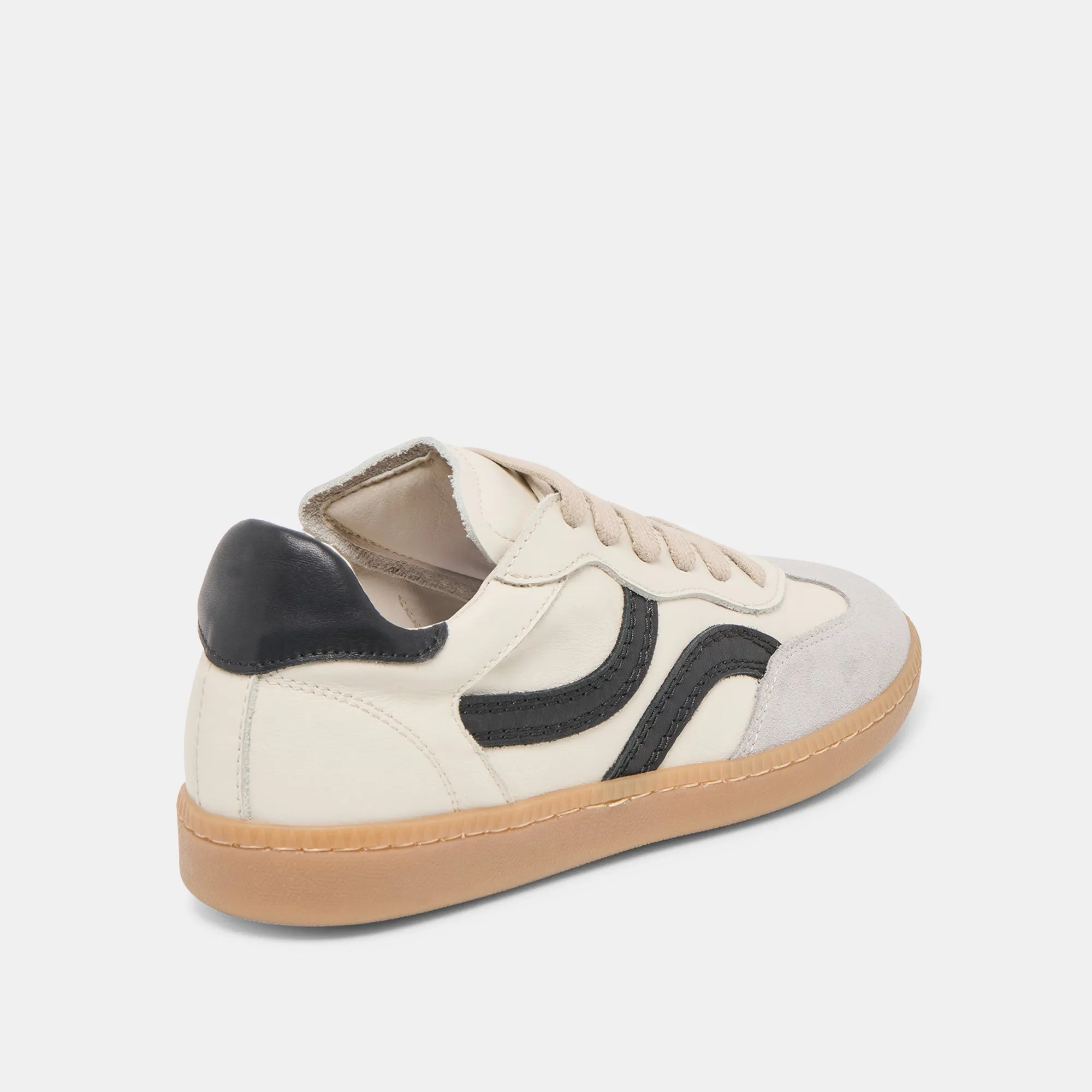 REBEL SNEAKERS WHITE BLACK LEATHER sold by Dolce Vita product image thumbnail 3