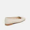 ANISA BALLET FLATS CREME CRINKLE PATENT - re:vita sold by Dolce Vita