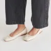 ANISA BALLET FLATS CREME CRINKLE PATENT - re:vita sold by Dolce Vita