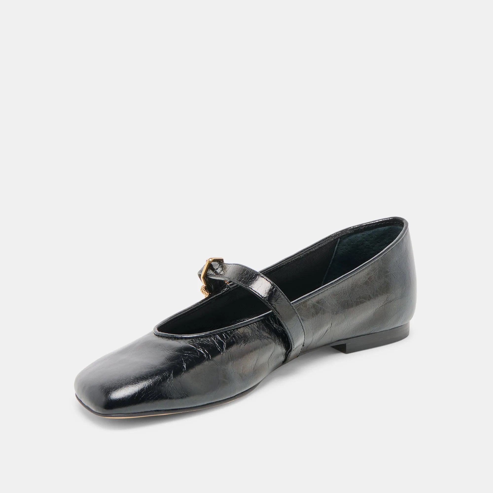 ALIZZA BALLET FLATS MIDNIGHT CRINKLE PATENT sold by Dolce Vita product image thumbnail 4