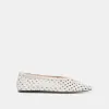 EDDA BALLET FLATS BONE WOVEN LEATHER sold by Dolce Vita