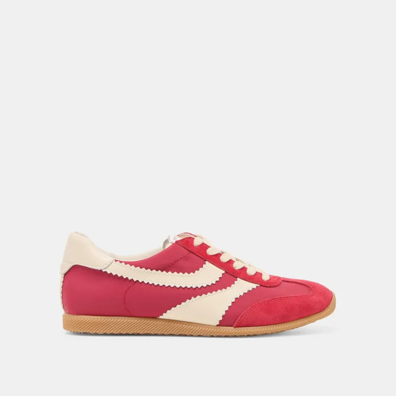 LIMIT SNEAKERS CRIMSON NYLON sold by Dolce Vita
