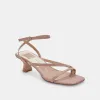 BAYLOR HEELS CAFE LEATHER - re:vita sold by Dolce Vita