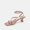 BAYLOR HEELS CAFE LEATHER - re:vita sold by Dolce Vita