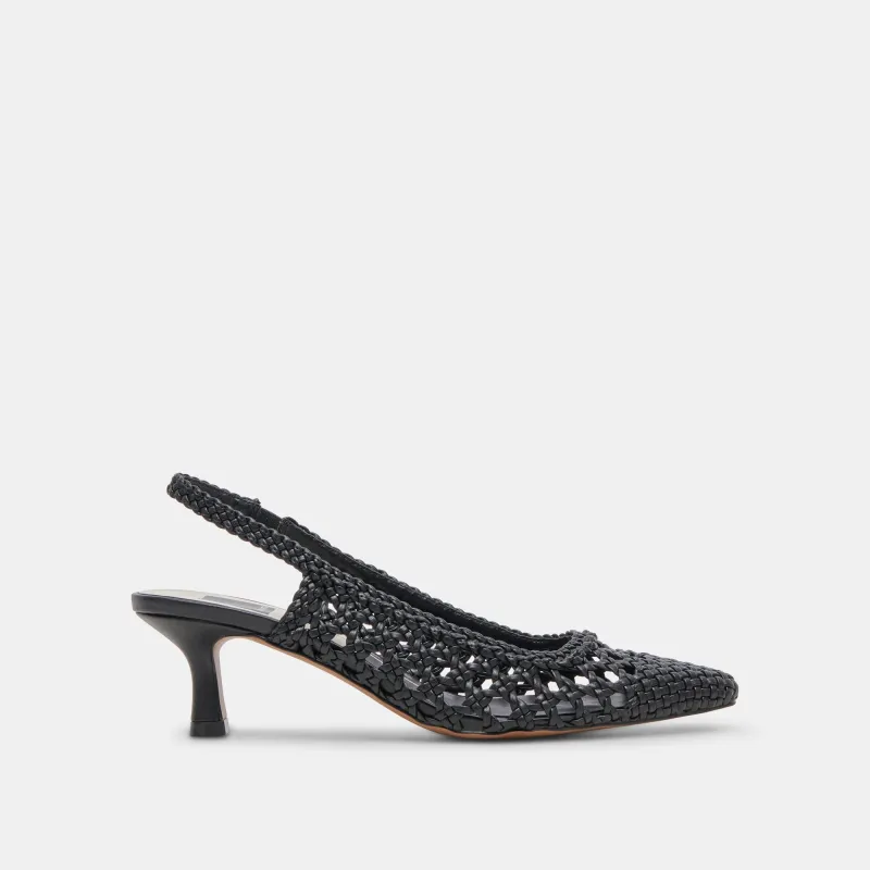 OLYMPA HEELS BLACK STELLA - re:vita sold by Dolce Vita