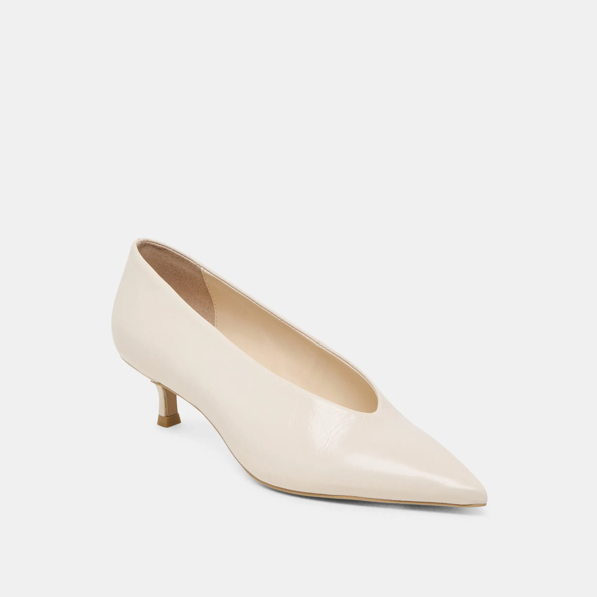 ALWYN HEELS BONE CRINKLE PATENT - re:vita sold by Dolce Vita product image thumbnail 3