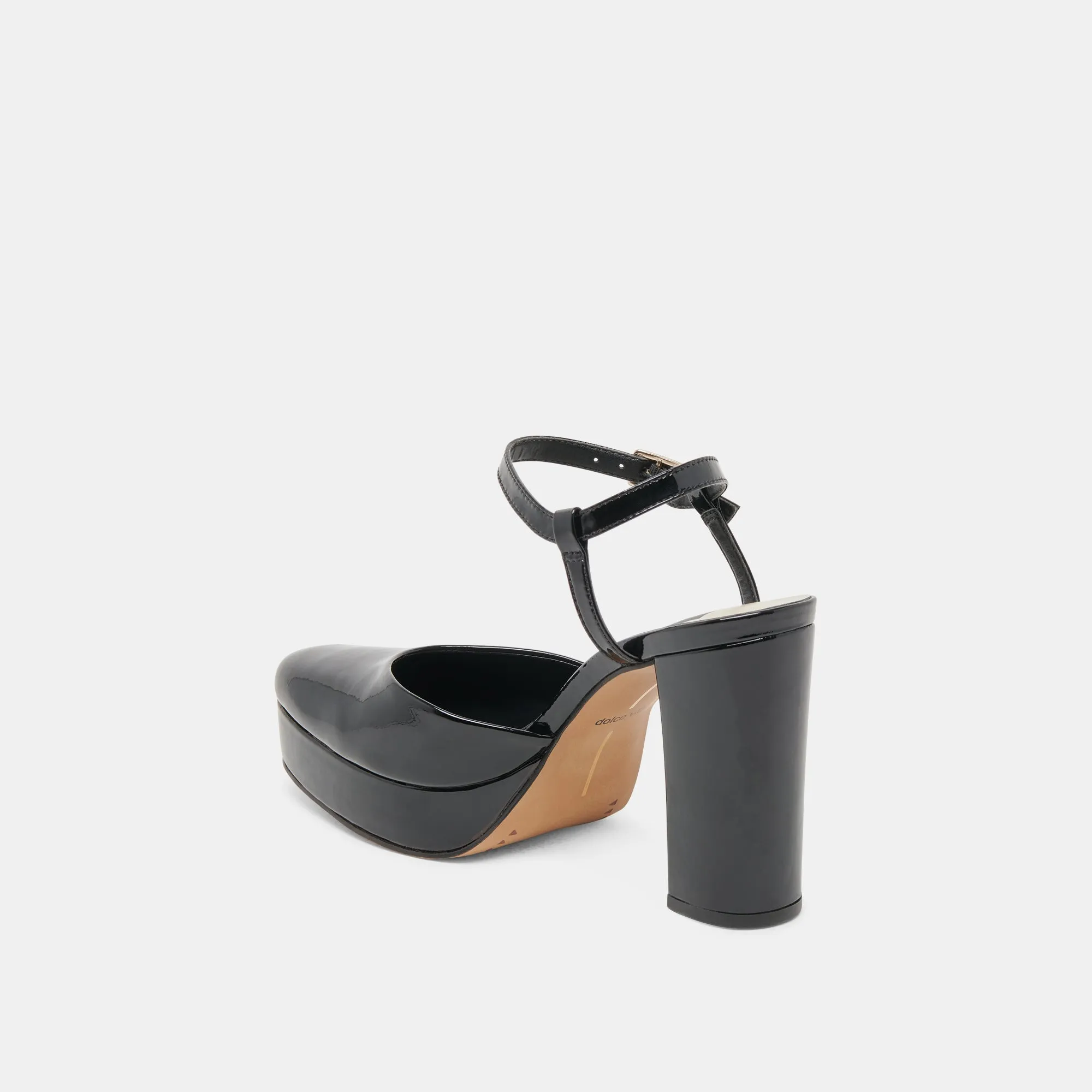 CLAUD HEELS MIDNIGHT PATENT LEATHER - re:vita sold by Dolce Vita product image thumbnail 5