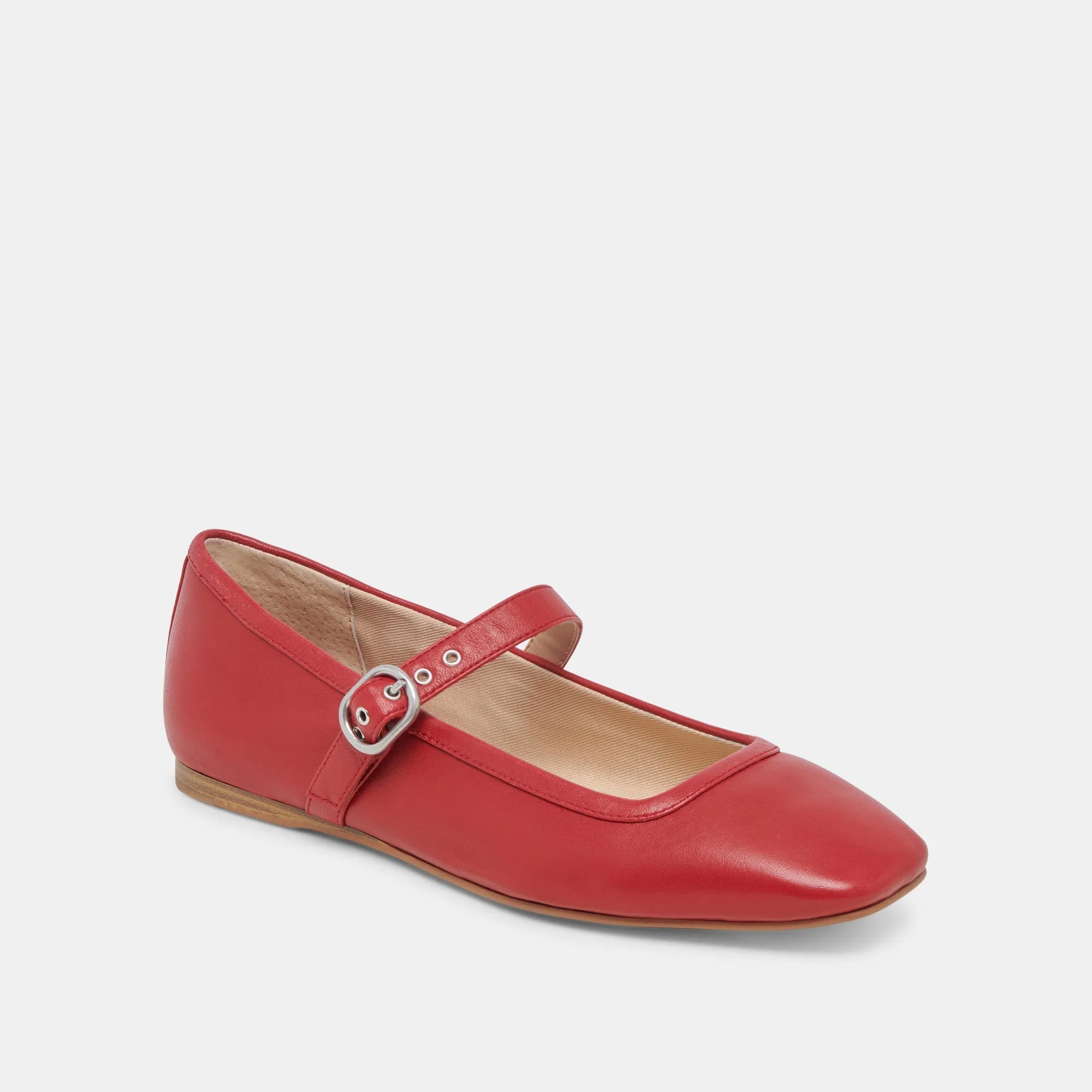 RODNI BALLET FLATS RED LEATHER - re:vita sold by Dolce Vita product image thumbnail 2