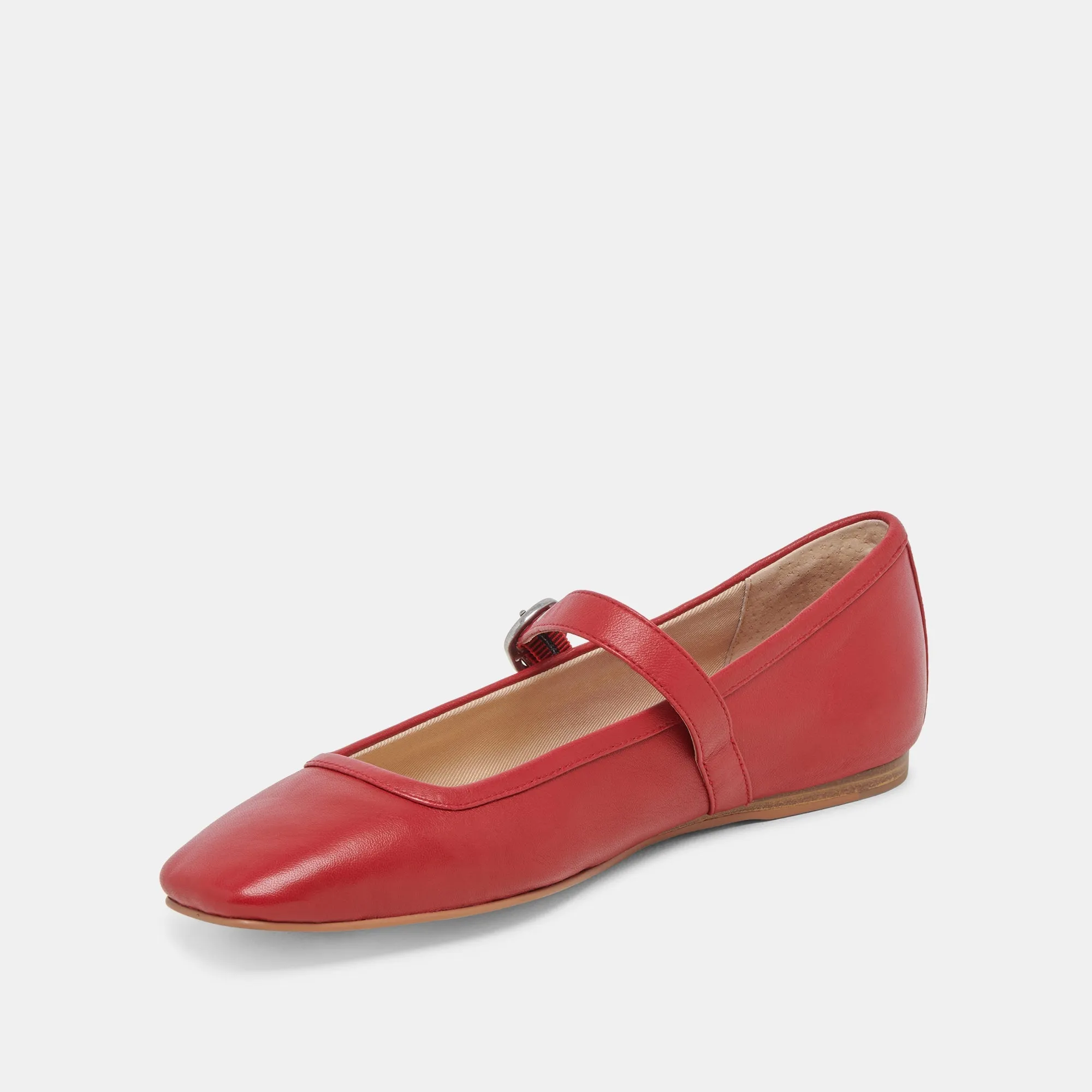 RODNI BALLET FLATS RED LEATHER - re:vita sold by Dolce Vita product image thumbnail 4