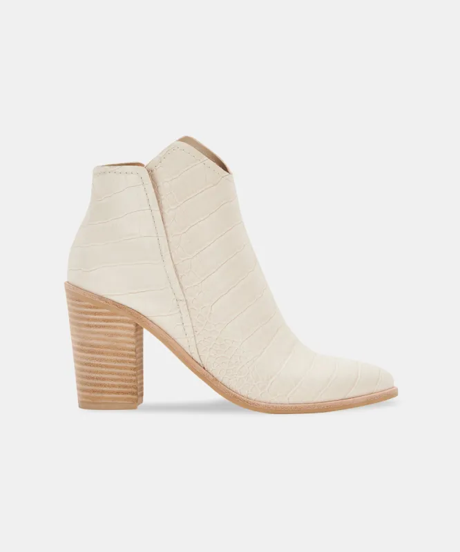 RALLIE IVORY CROCO PRINT STELLA re:vita sold by Dolce Vita