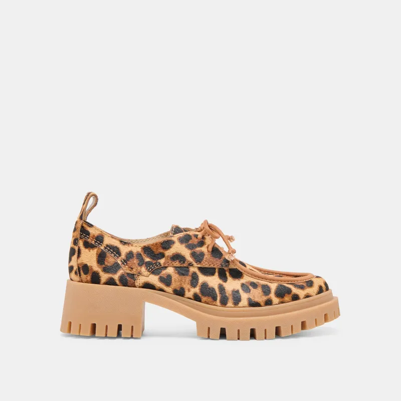 MILZA LOAFERS DK LEOPARD CALF HAIR sold by Dolce Vita