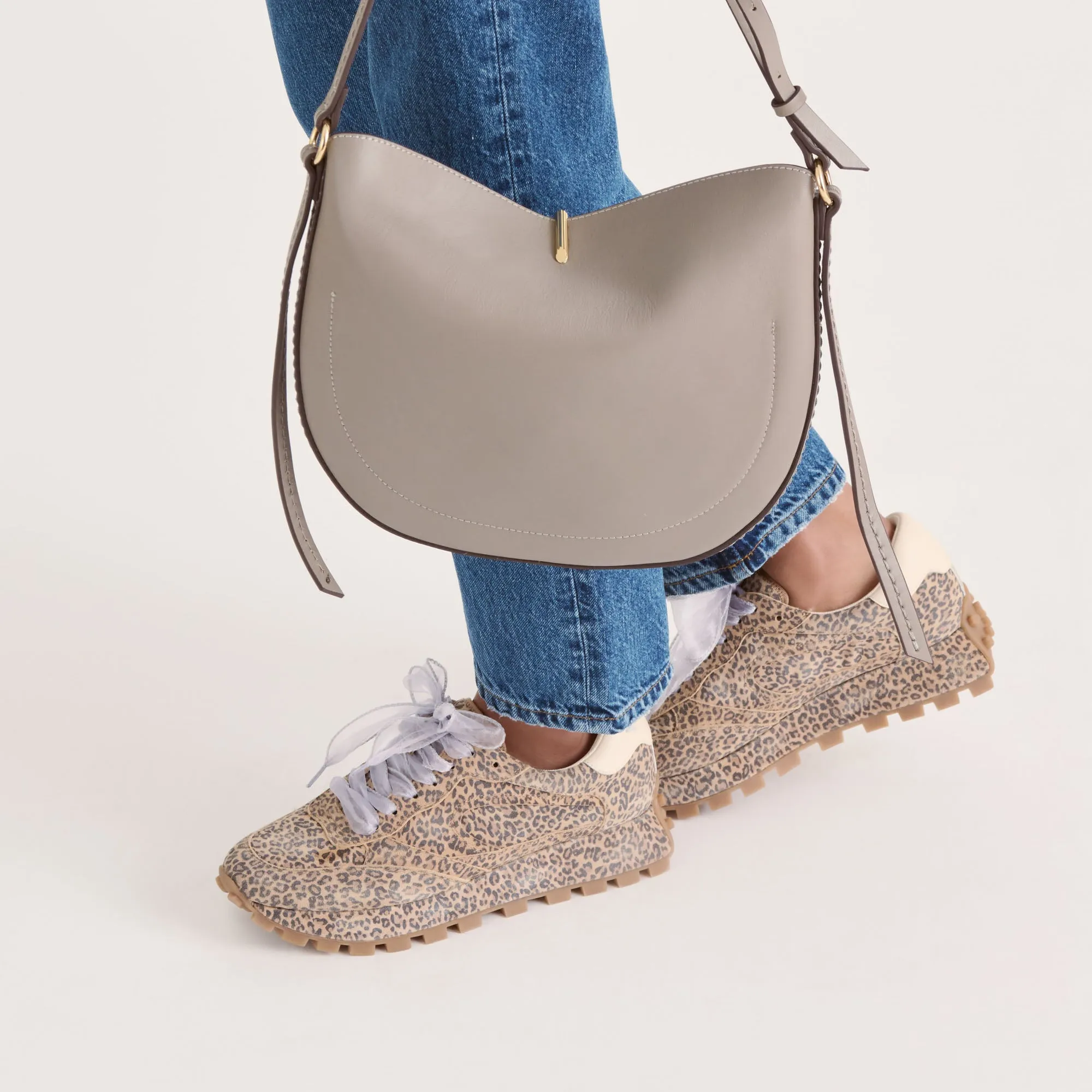 BURANO CROSSBODY GREY LEATHER sold by Dolce Vita product image thumbnail 2