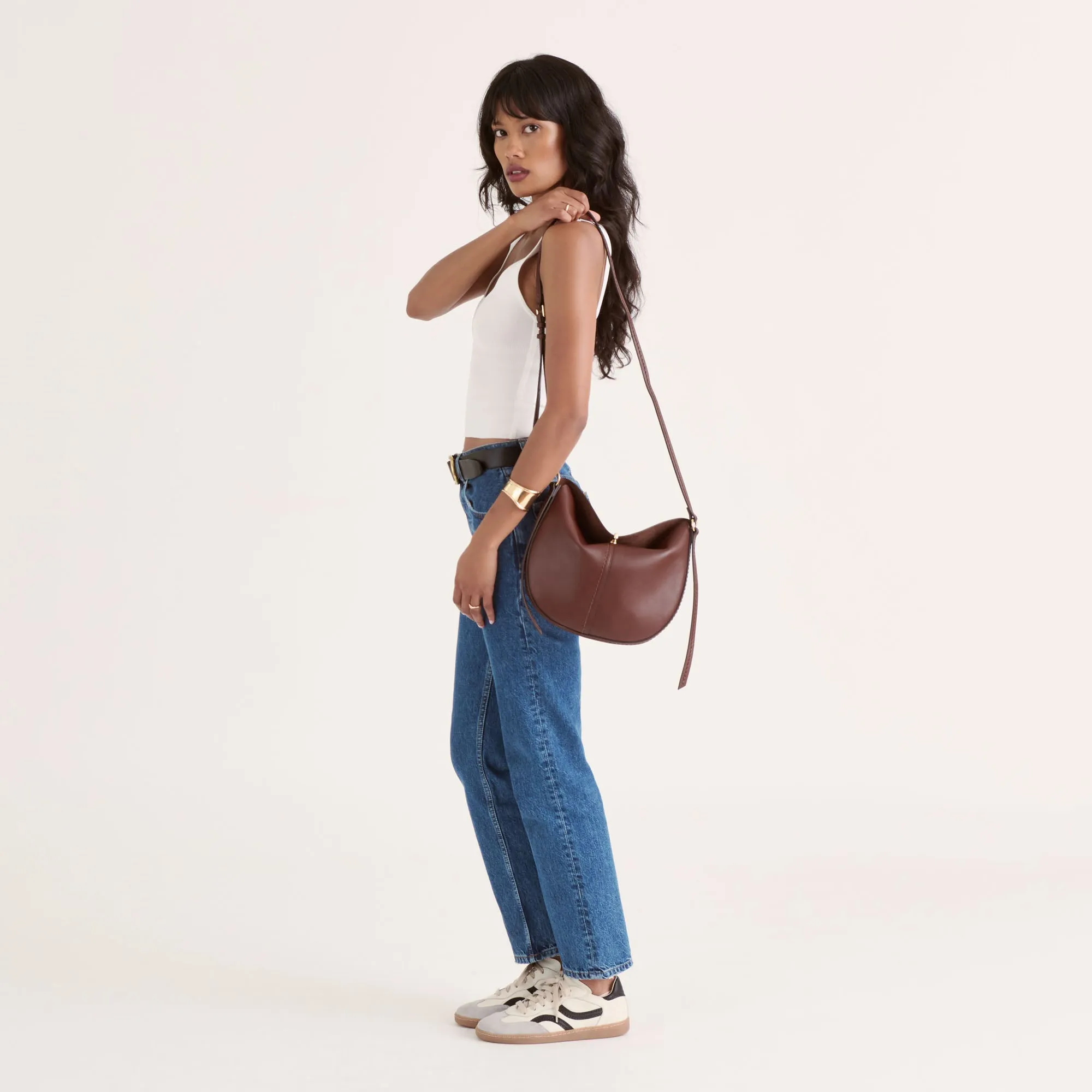 BURANO CROSSBODY BROWN LEATHER sold by Dolce Vita product image thumbnail 2