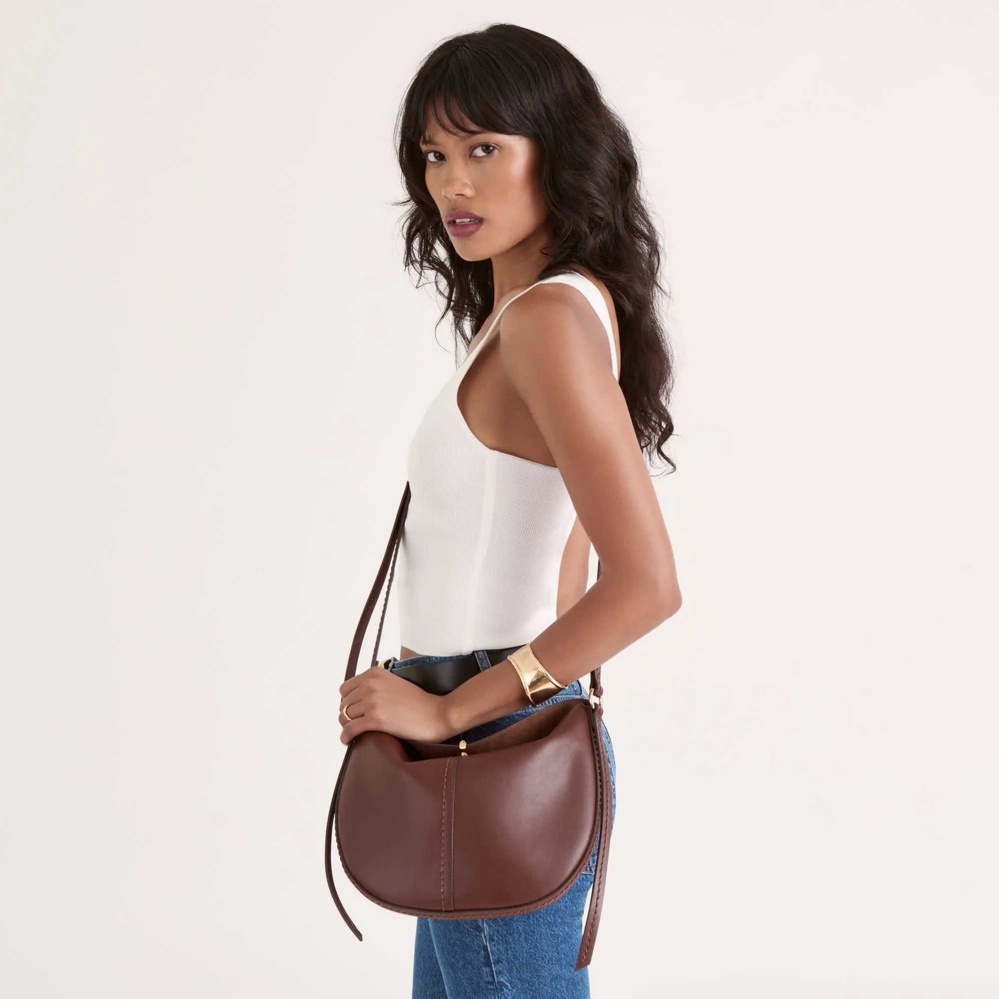 BURANO CROSSBODY BROWN LEATHER sold by Dolce Vita product image thumbnail 4