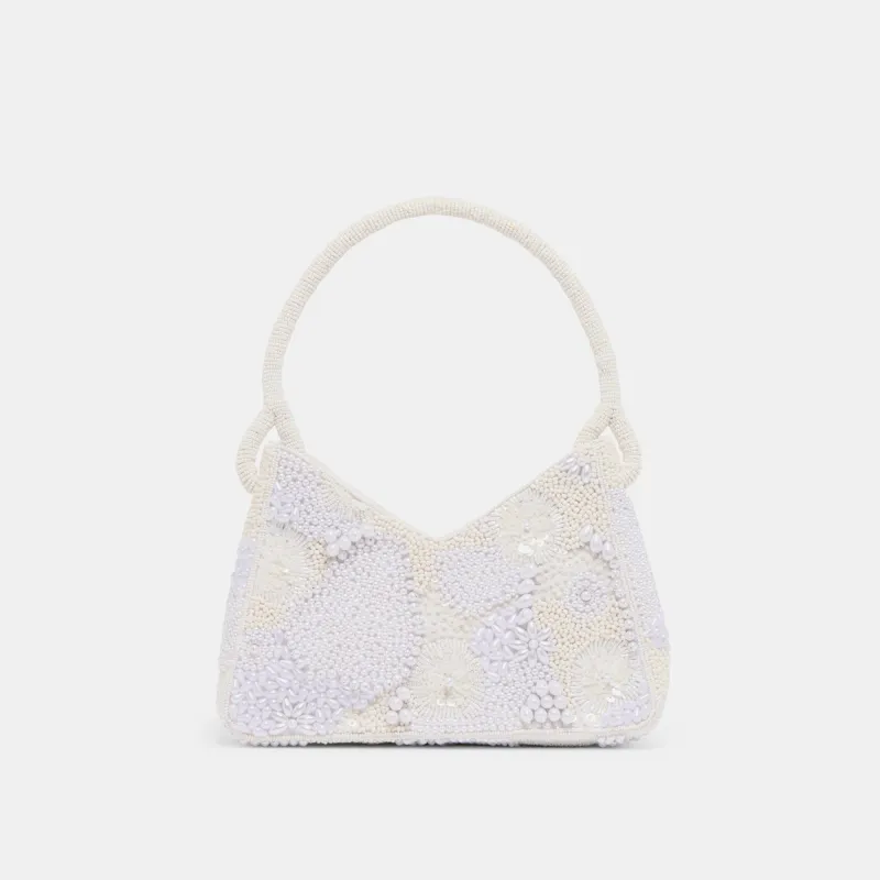 AMELIA SHOULDER BAG PEARL BEADED sold by Dolce Vita