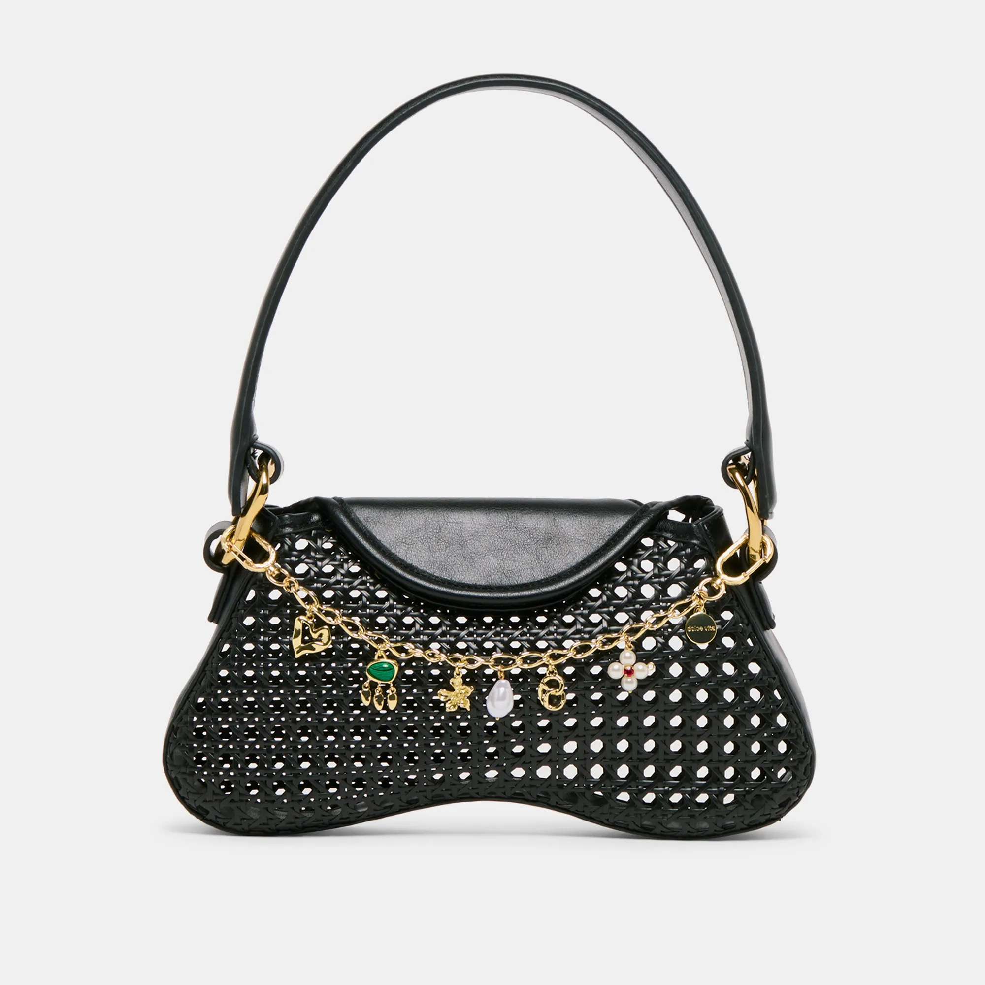 PEARL CHAIN BAG CHARM GOLD PEARL sold by Dolce Vita product image thumbnail 5