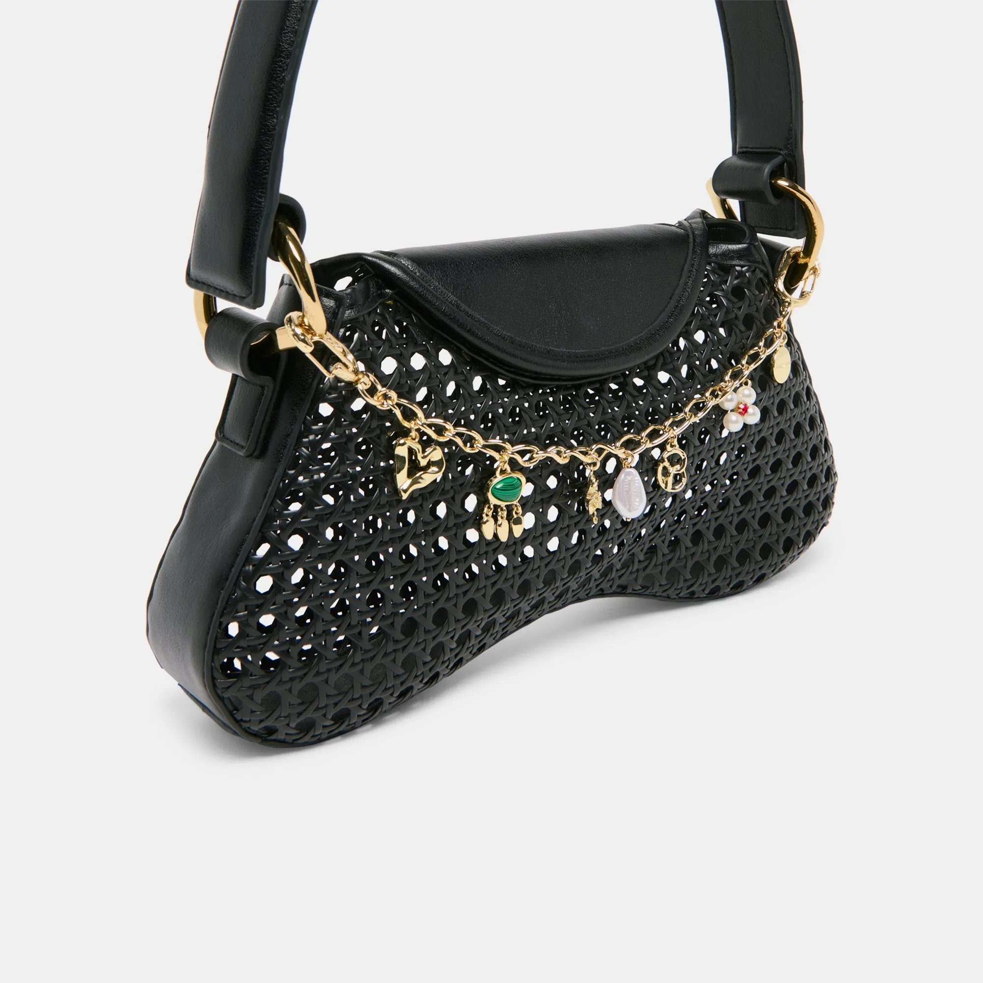 PEARL CHAIN BAG CHARM GOLD PEARL sold by Dolce Vita product image thumbnail 3