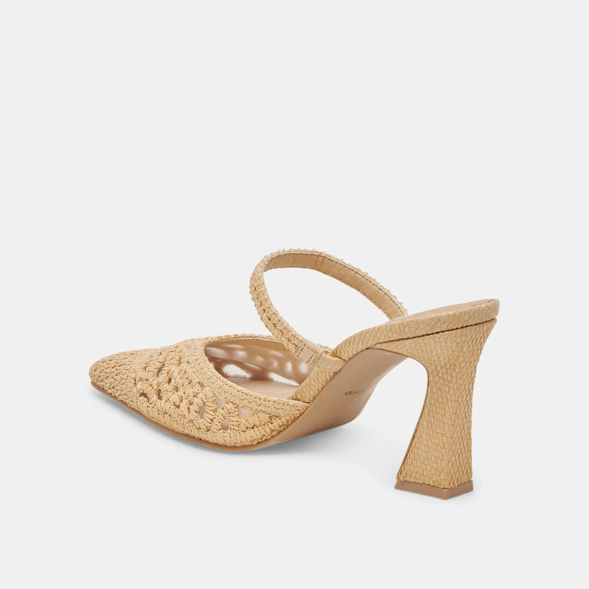 NASSAU HEELS NATURAL RAFFIA - re:vita sold by Dolce Vita product image thumbnail 5