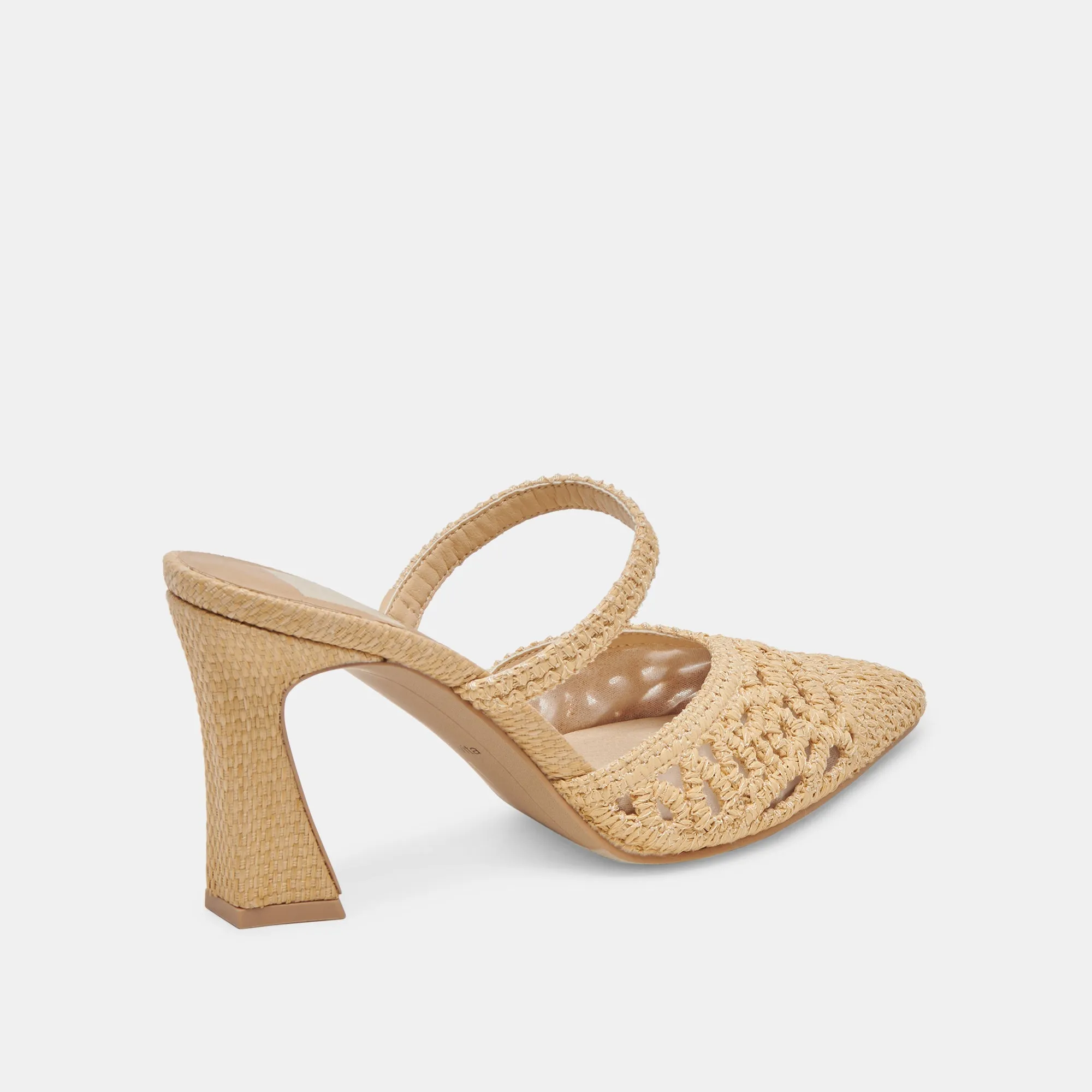 NASSAU HEELS NATURAL RAFFIA - re:vita sold by Dolce Vita product image thumbnail 3