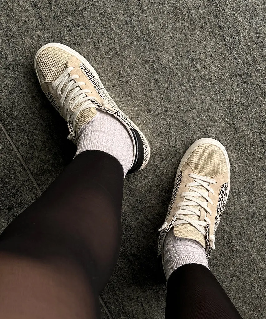 ZINA SNEAKERS BLACK NATURAL RAFFIA - re:vita sold by Dolce Vita product image thumbnail 4