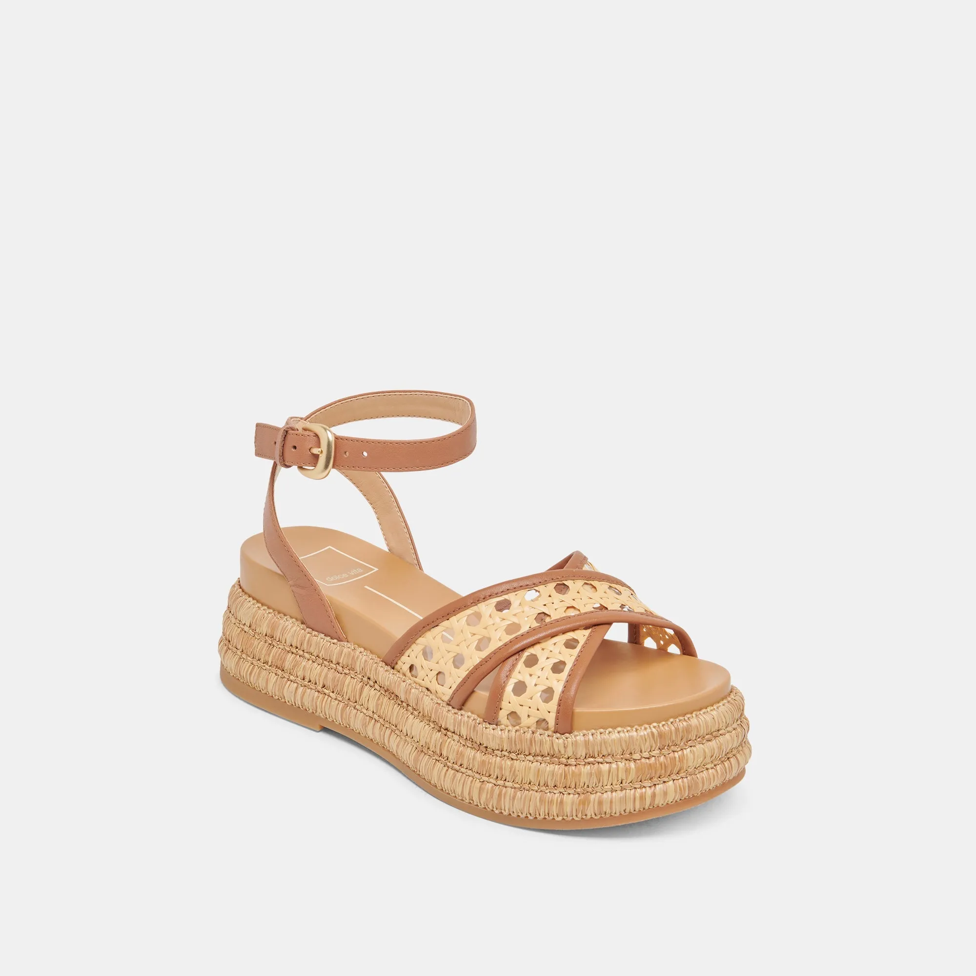 WRILEY SANDALS SADDLE WOVEN RAFFIA - re:vita sold by Dolce Vita product image thumbnail 3