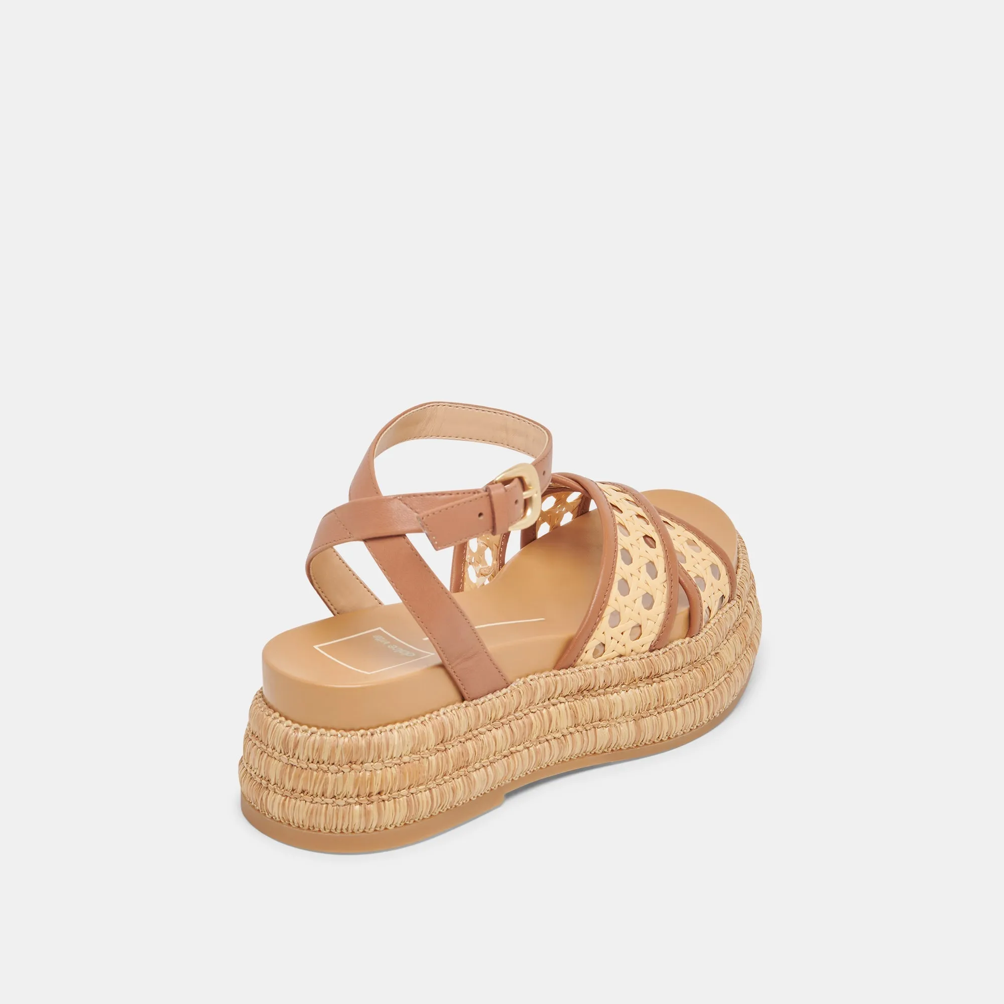 WRILEY SANDALS SADDLE WOVEN RAFFIA - re:vita sold by Dolce Vita product image thumbnail 4