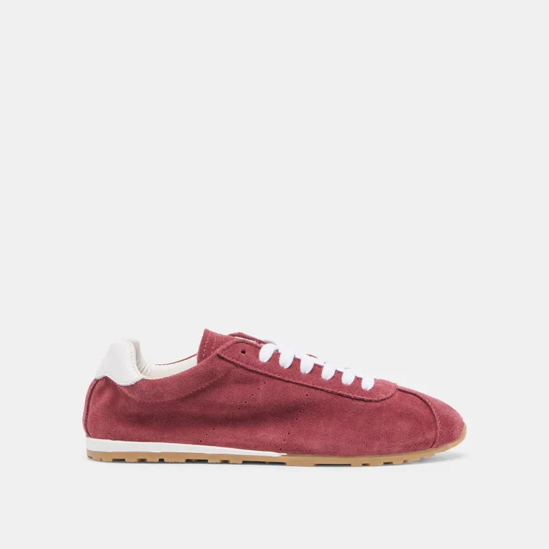 SERINA SNEAKERS BURGUNDY SUEDE made by Dolce Vita