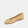 RITLA BALLET FLATS HONEY SUEDE sold by Dolce Vita