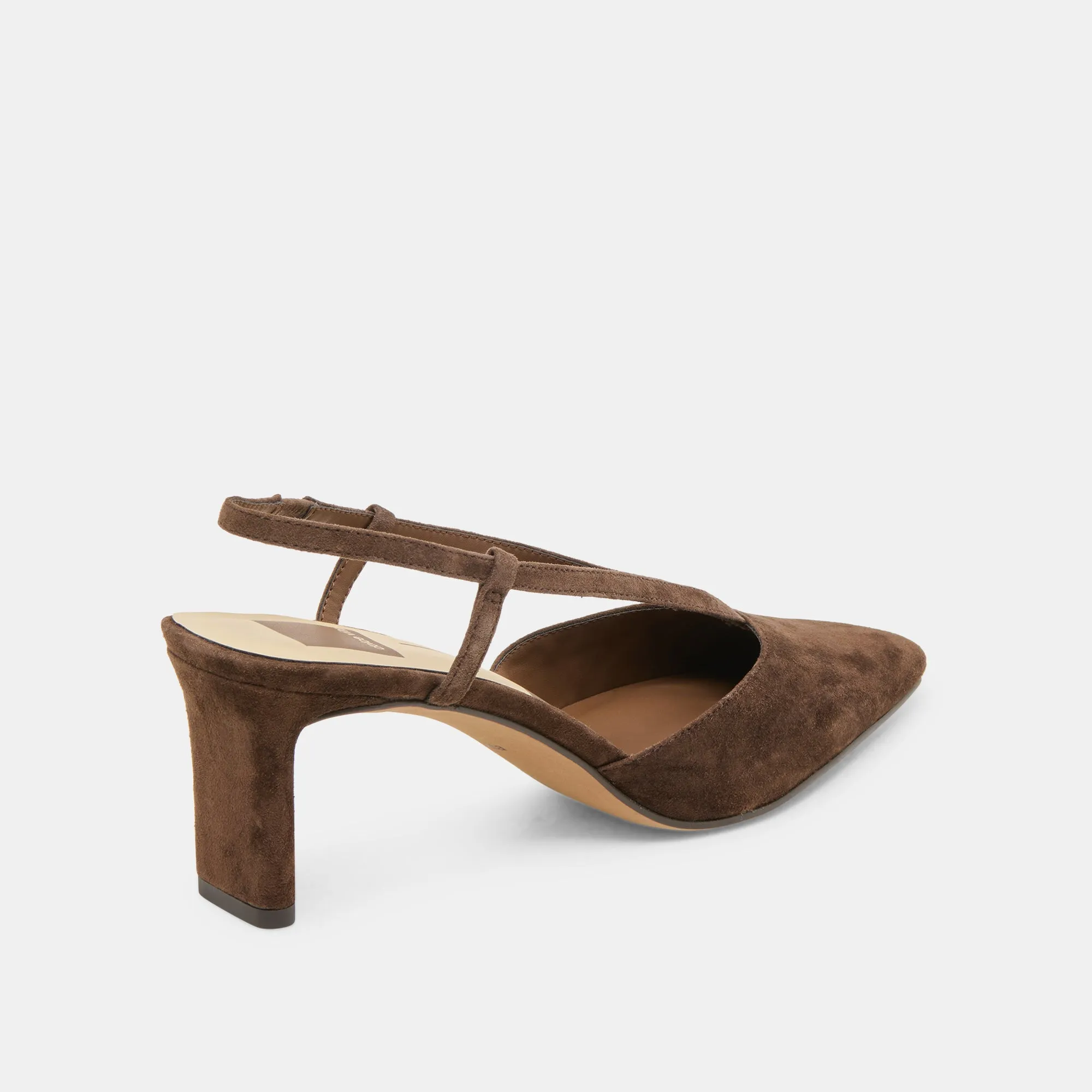 GINAY HEELS DK BROWN SUEDE sold by Dolce Vita product image thumbnail 3