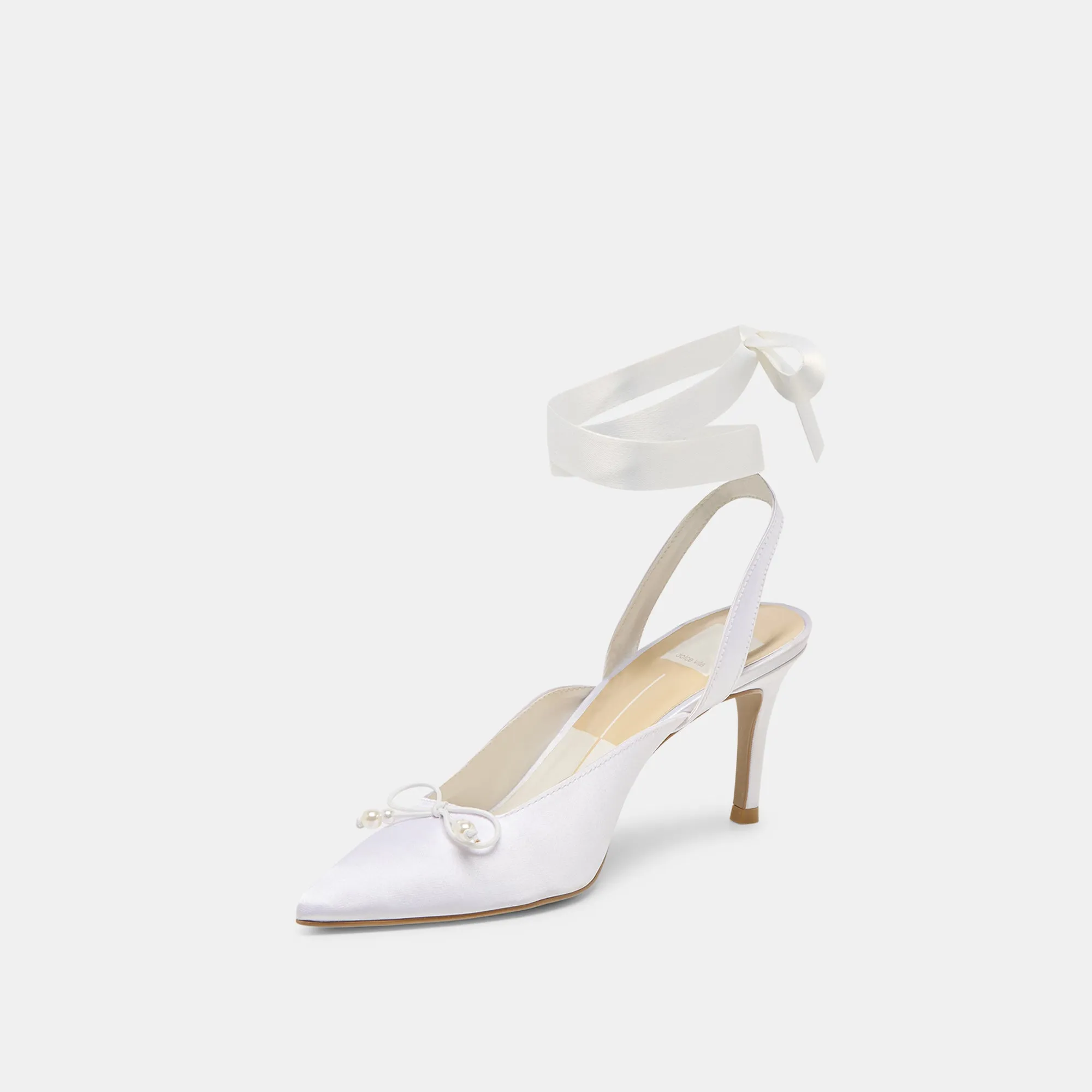 EFORA HEELS TRUE WHITE SATIN sold by Dolce Vita product image thumbnail 4
