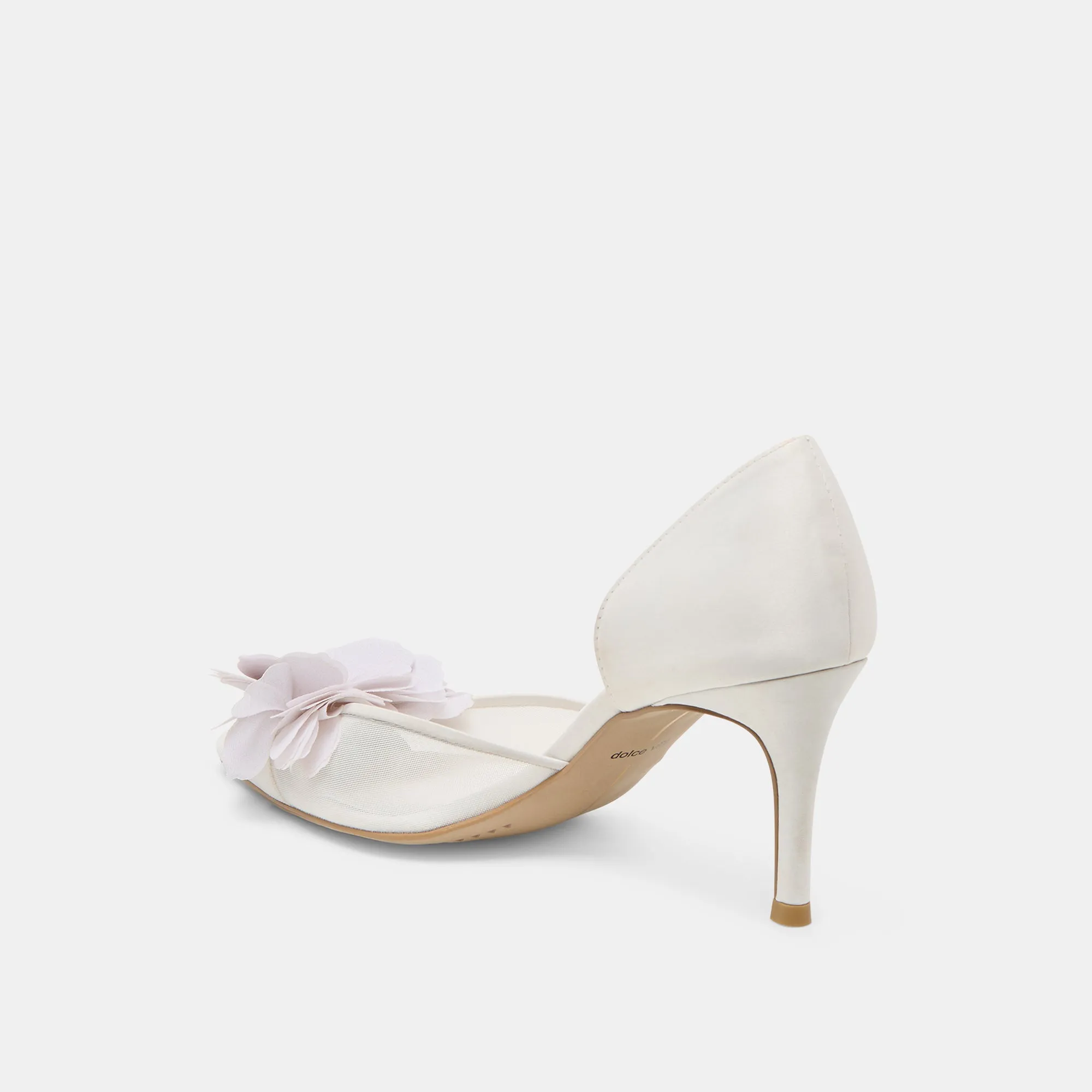 EVELIN HEELS WHITE MESH sold by Dolce Vita product image thumbnail 5