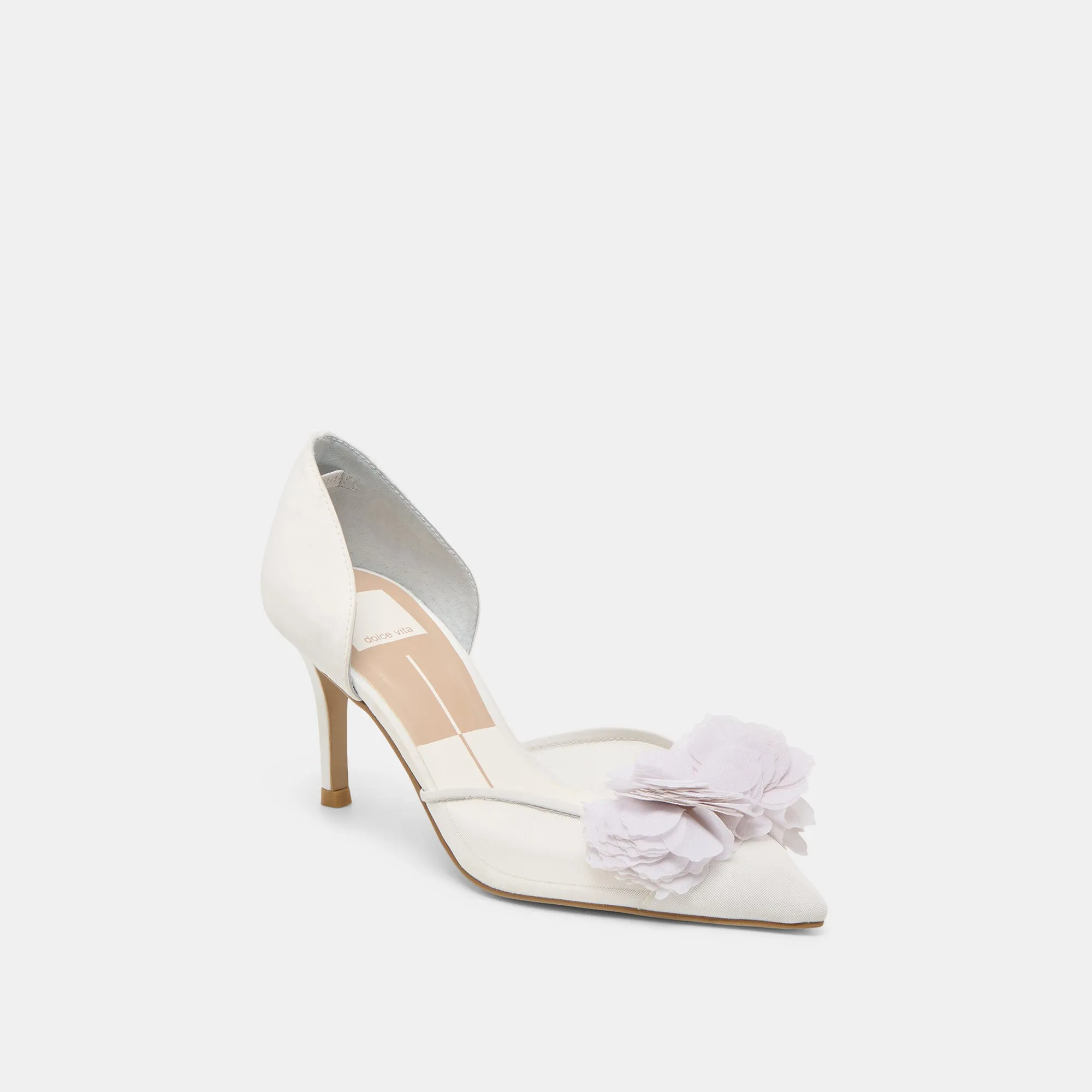 EVELIN HEELS WHITE MESH sold by Dolce Vita product image thumbnail 2